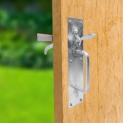 Medium Suffolk Latch - 205 x 50mm - Galvanised - Image 5