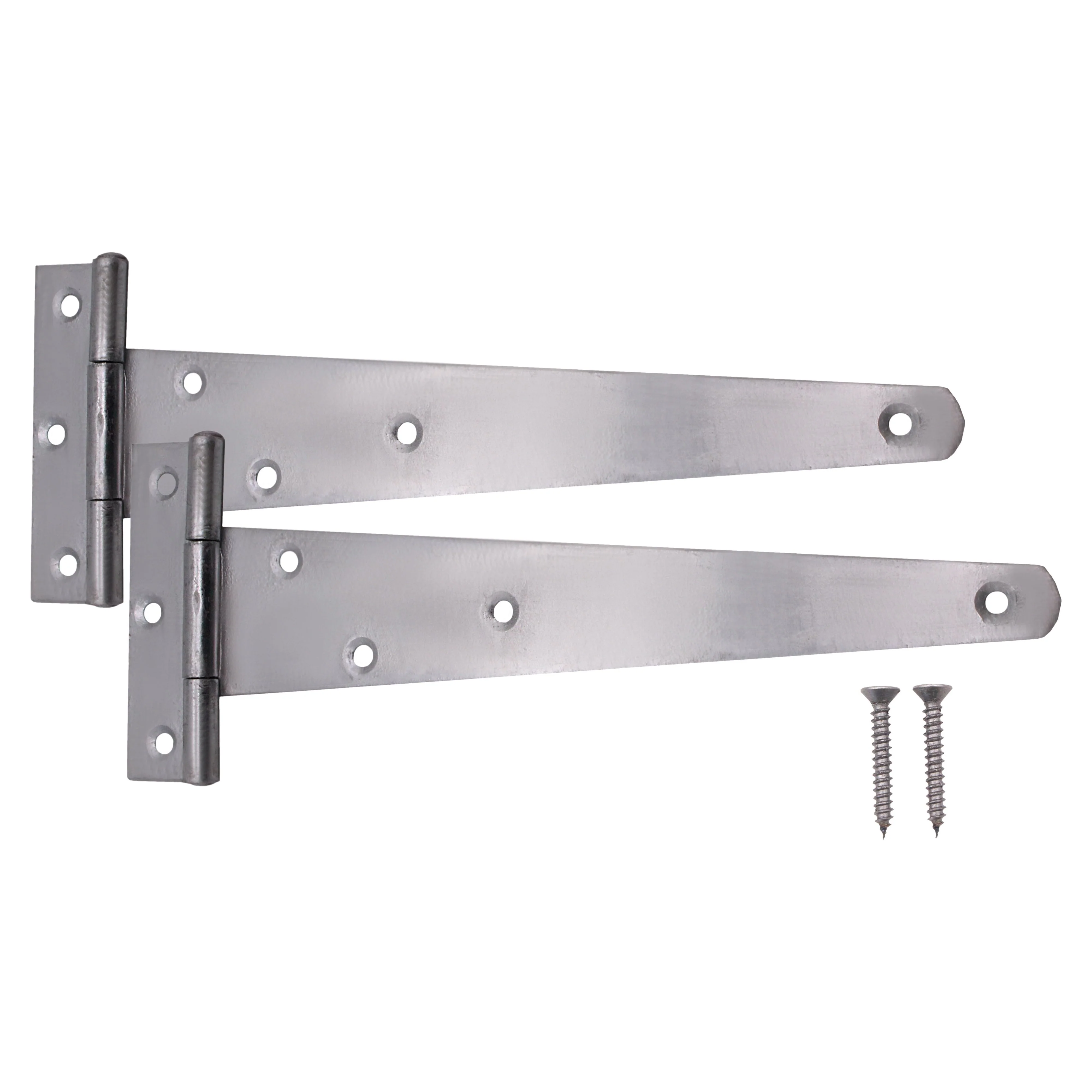 Medium Tee Door and Gate Hinge - 10 inch - Zinc Plated