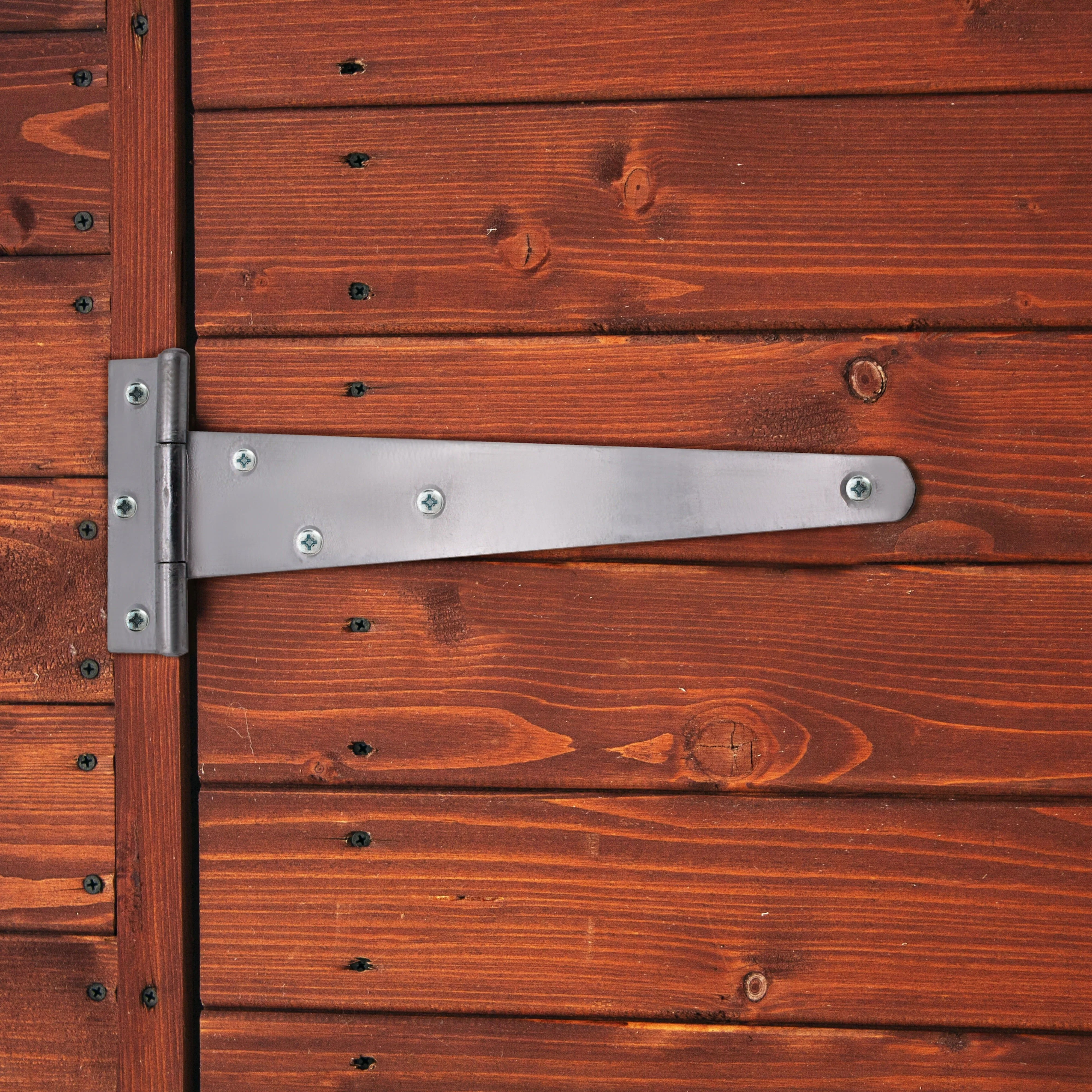 Medium Tee Door and Gate Hinge - 10 inch - Zinc Plated - Image 4