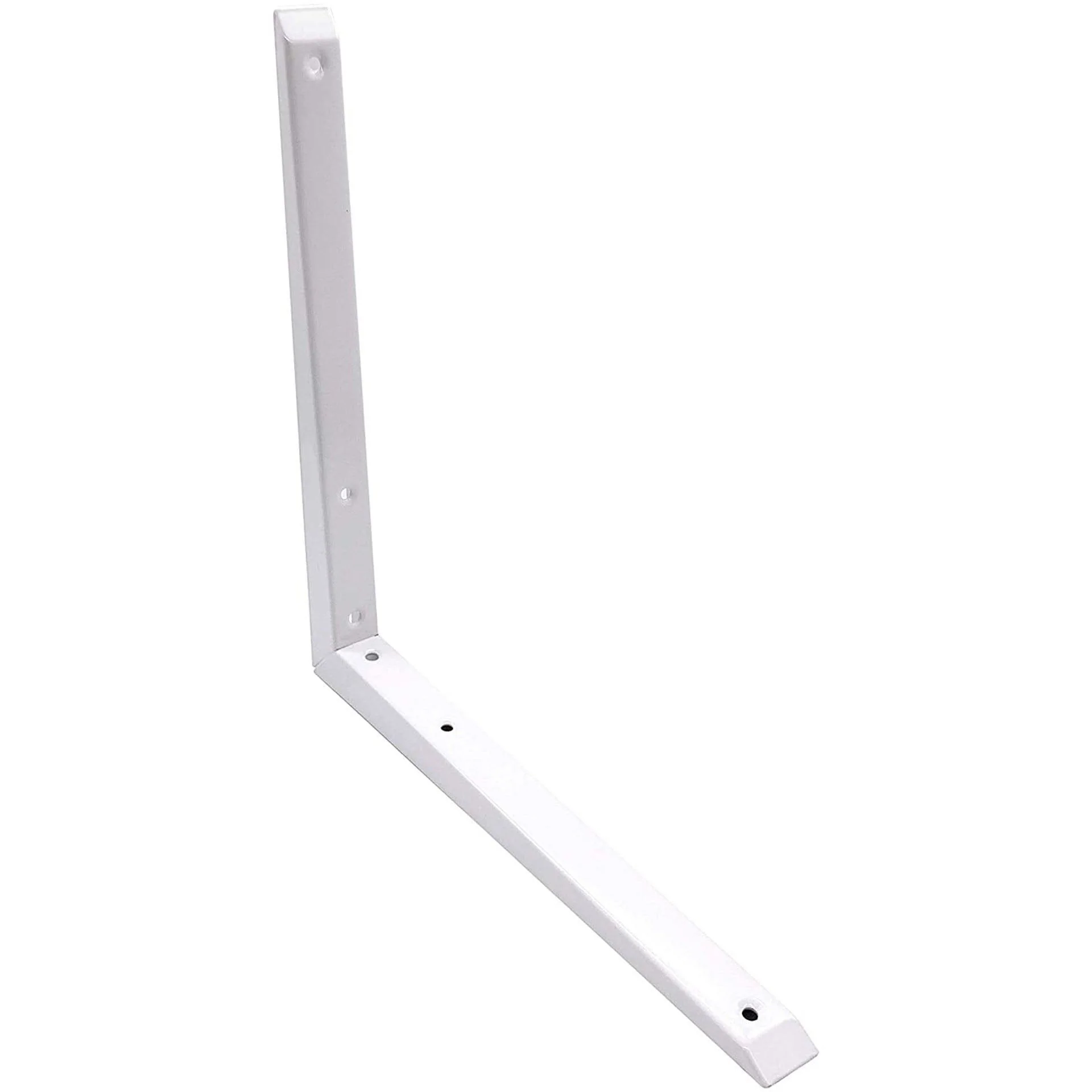 Mitre Pattern Shelf Bracket - 200 x 200mm - White