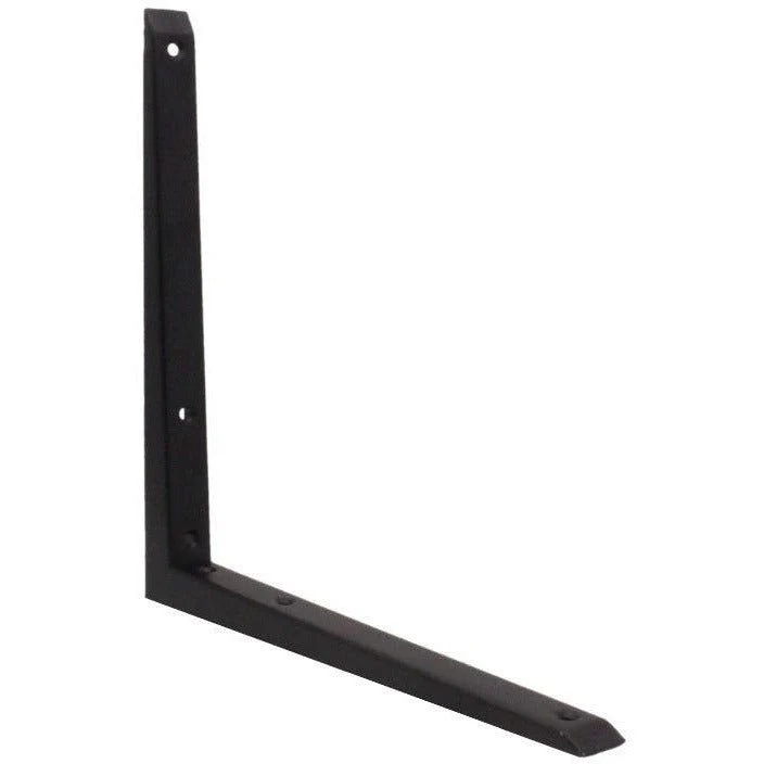 Mitre Shelf Bracket - 200 x 200mm - Black