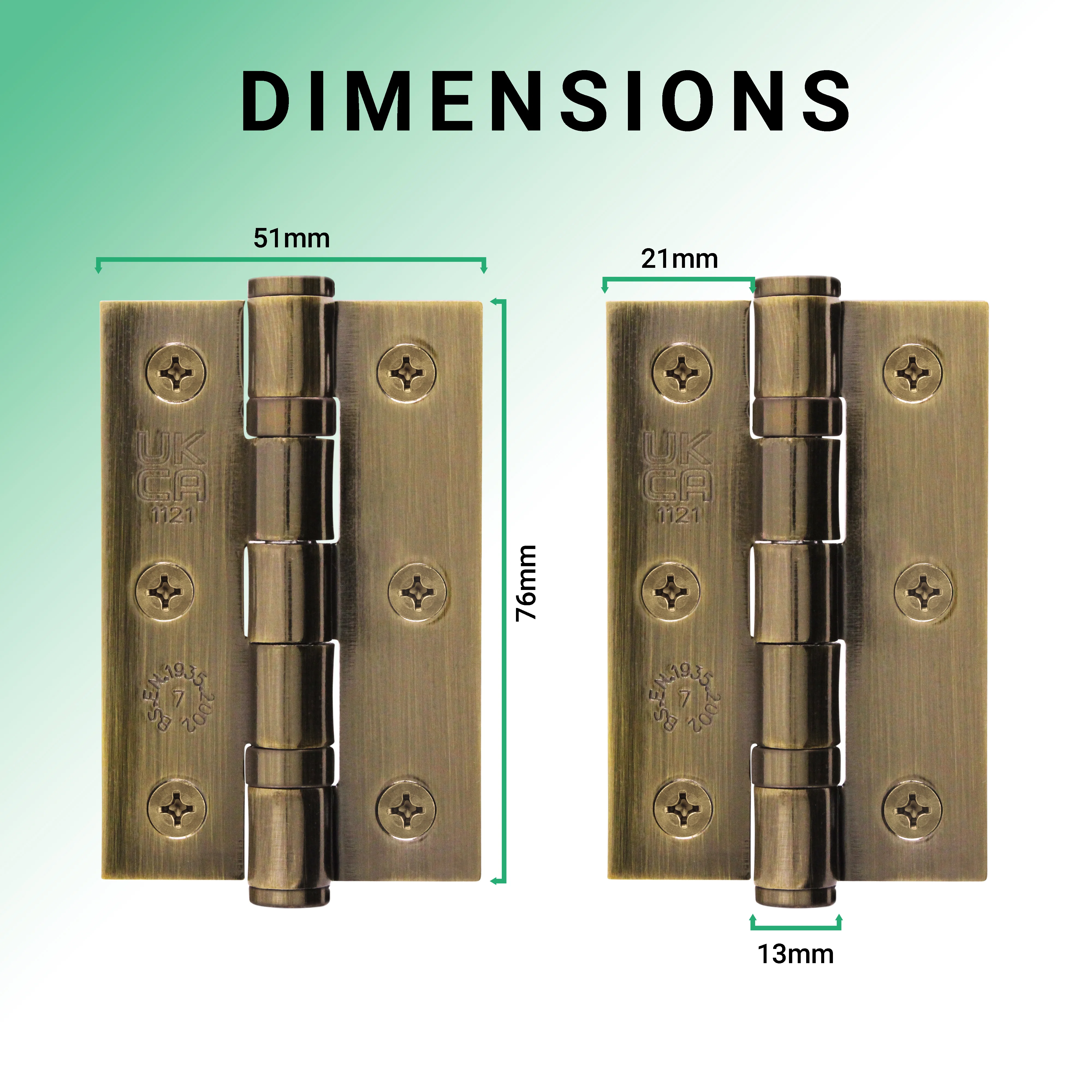 Nador Antique Brass Mortice Door Knob Kit - 80mm Sashlock - Image 4