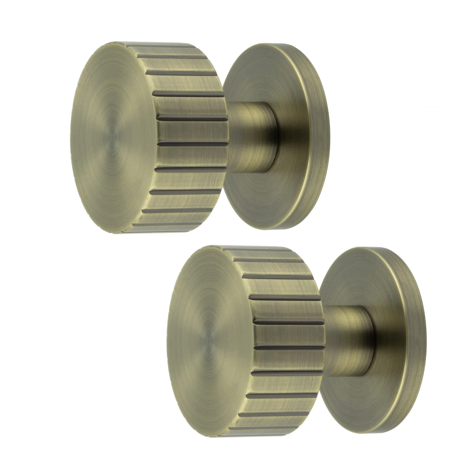 Nador Antique Brass Mortice Door Knob