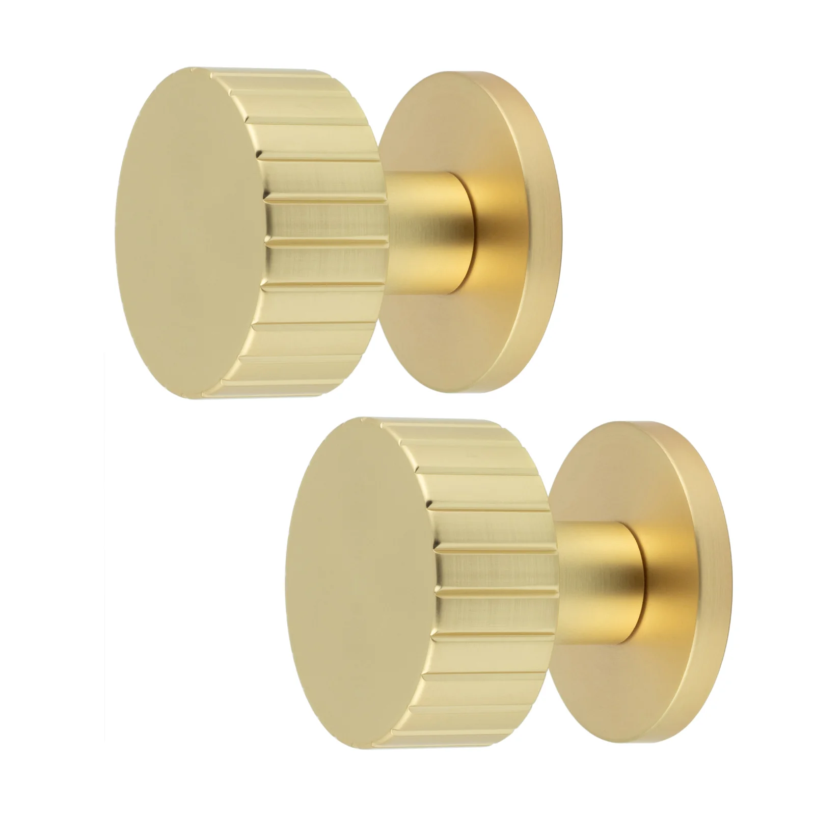 Nador Satin Brass Mortice Door Knob