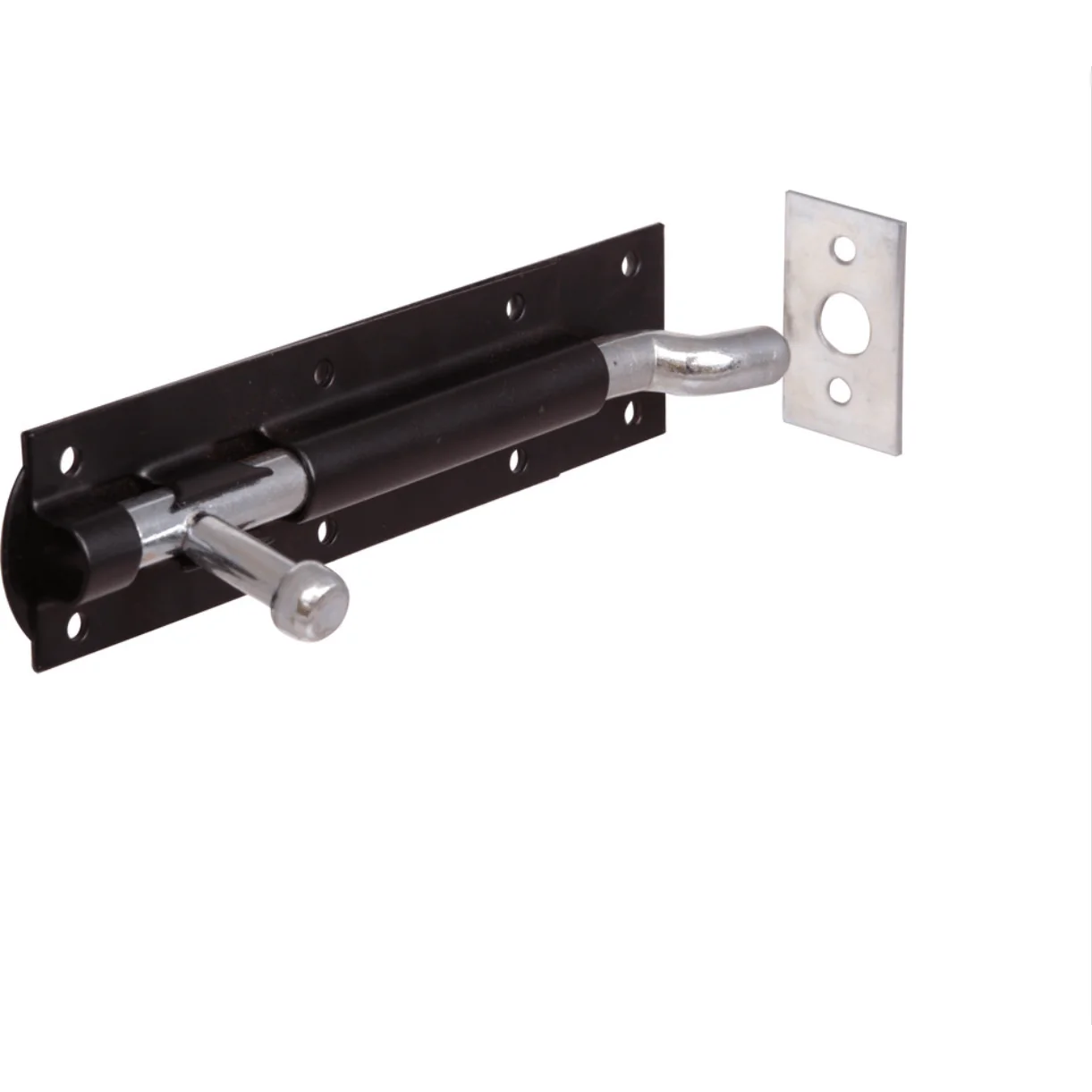 Necked Tower Bolt - 4 Inch / 100 mm - Black - Image 5