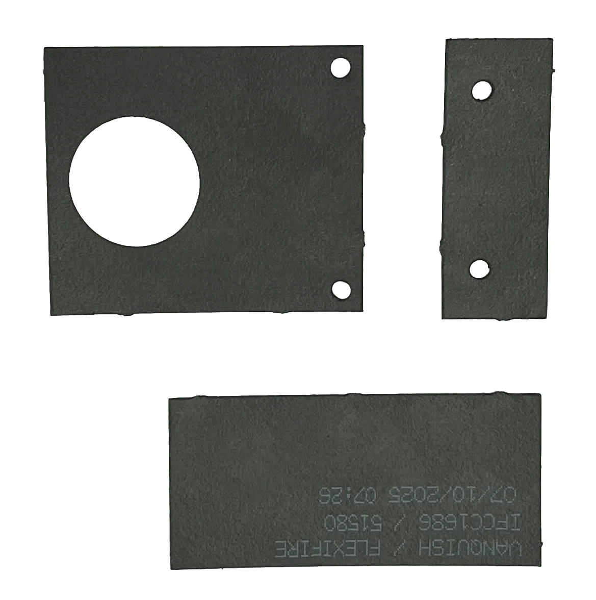 Nightlatch Intumescent Kit - 1mm Graphite - FD30/60 - Image 2