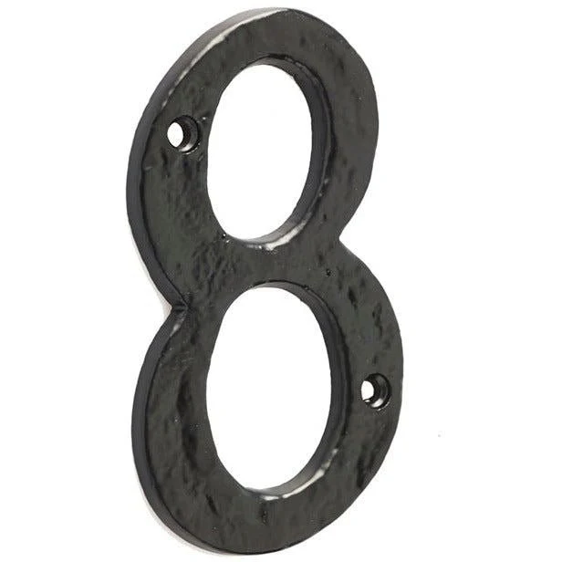 Numeral 8 - 100mm - Black Antique Iron