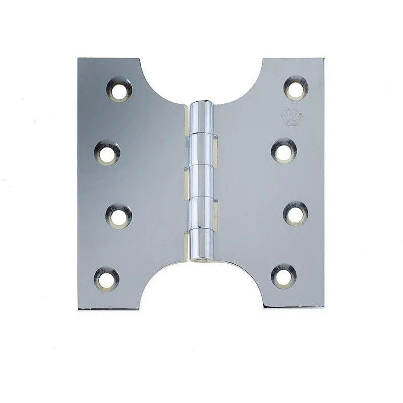 Parliament Hinge - 102x150x4mm - Polished Chrome - Image 2