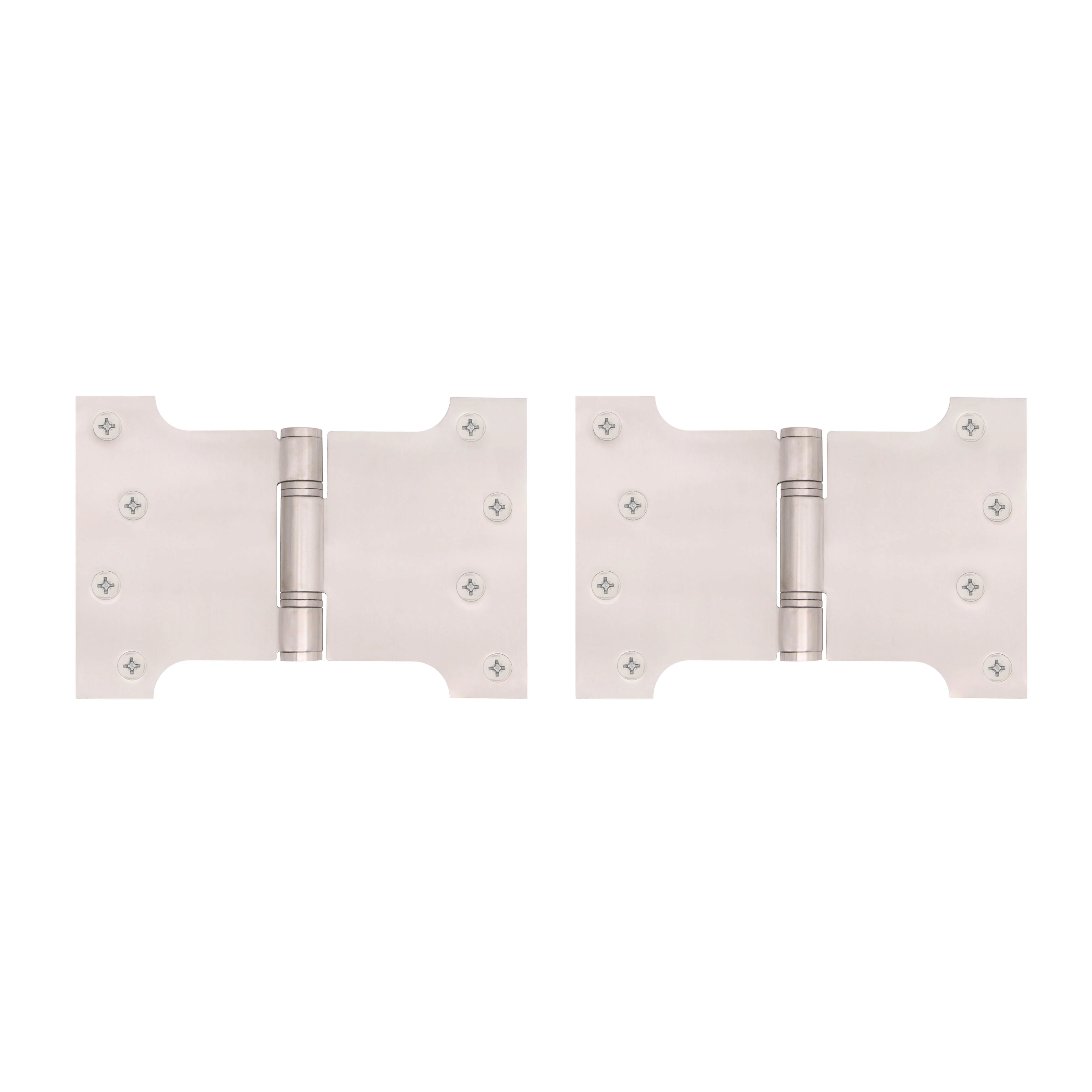 Parliament Projection Fire Door Hinges 4" Grade 13 - 102x102x152x3mm - Satin Stainless Steel