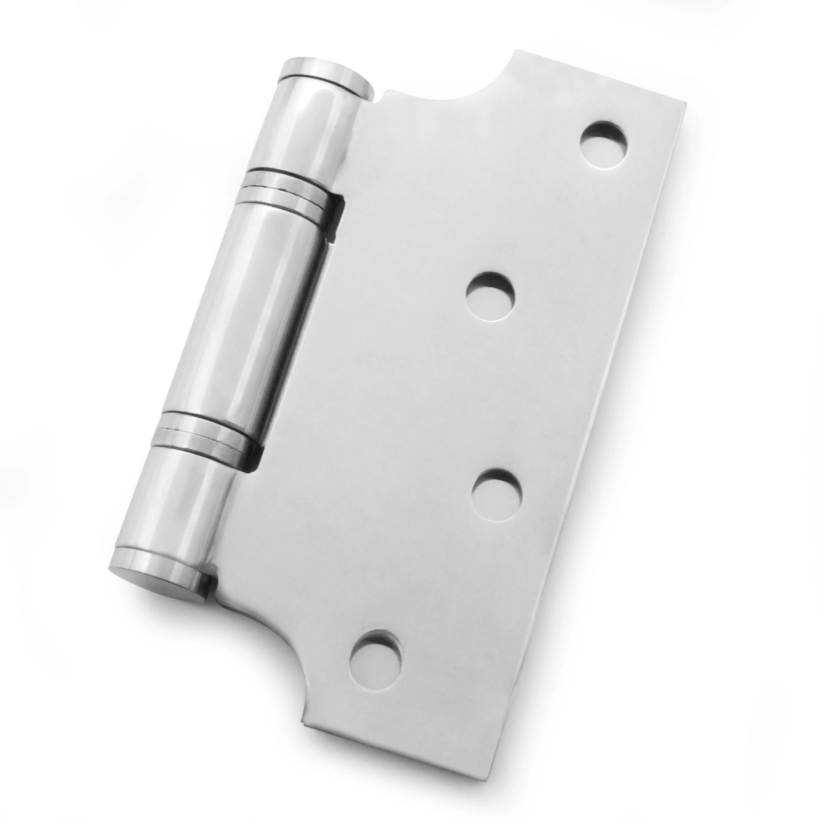 Parliament Projection Fire Door Hinges 4" Grade 13 - 102x51x102x3mm - Polished Stainless Steel - Image 6