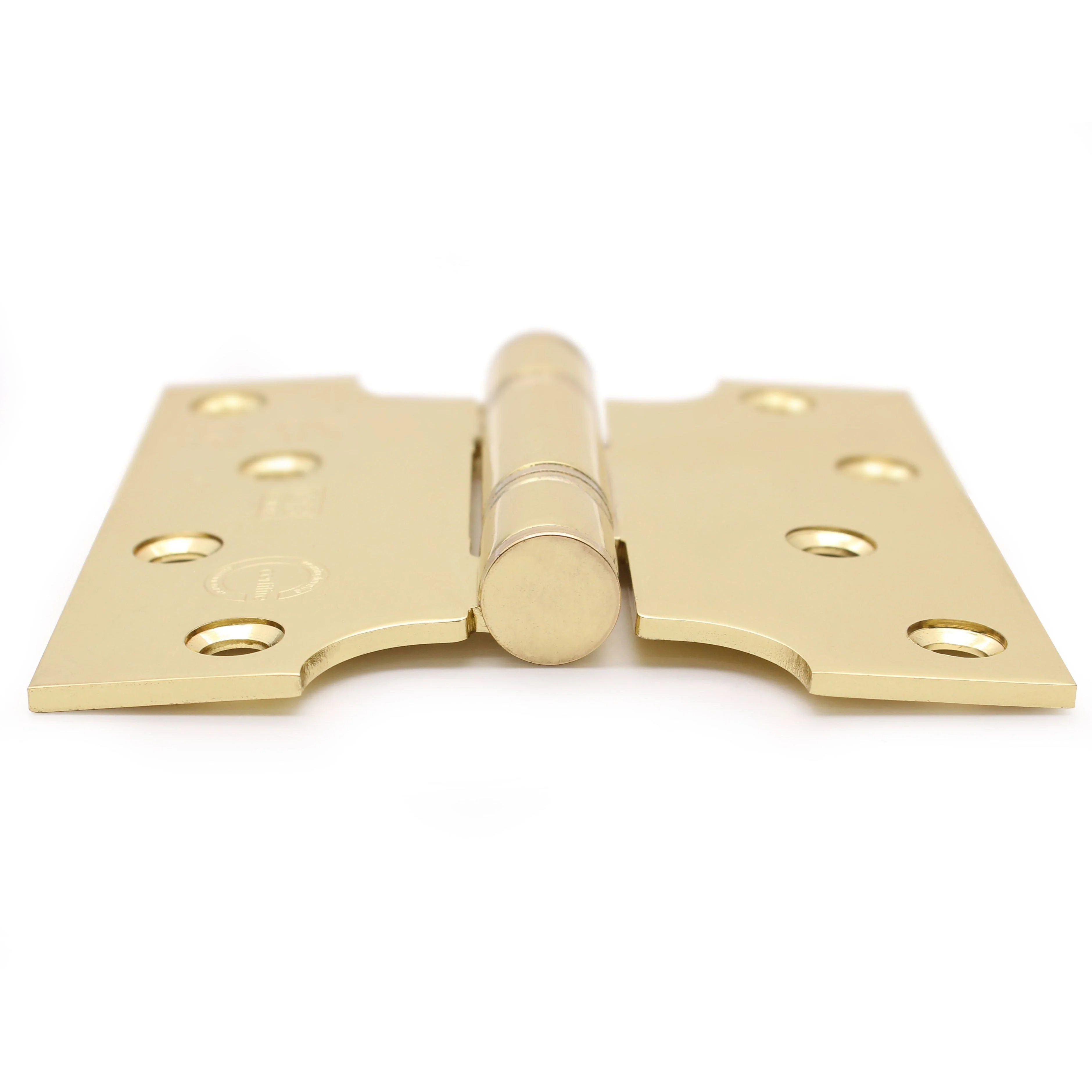 Parliament Projection Fire Door Hinges 4" Grade 13 - 102x51x102x3mm - PVD Brass - Image 8