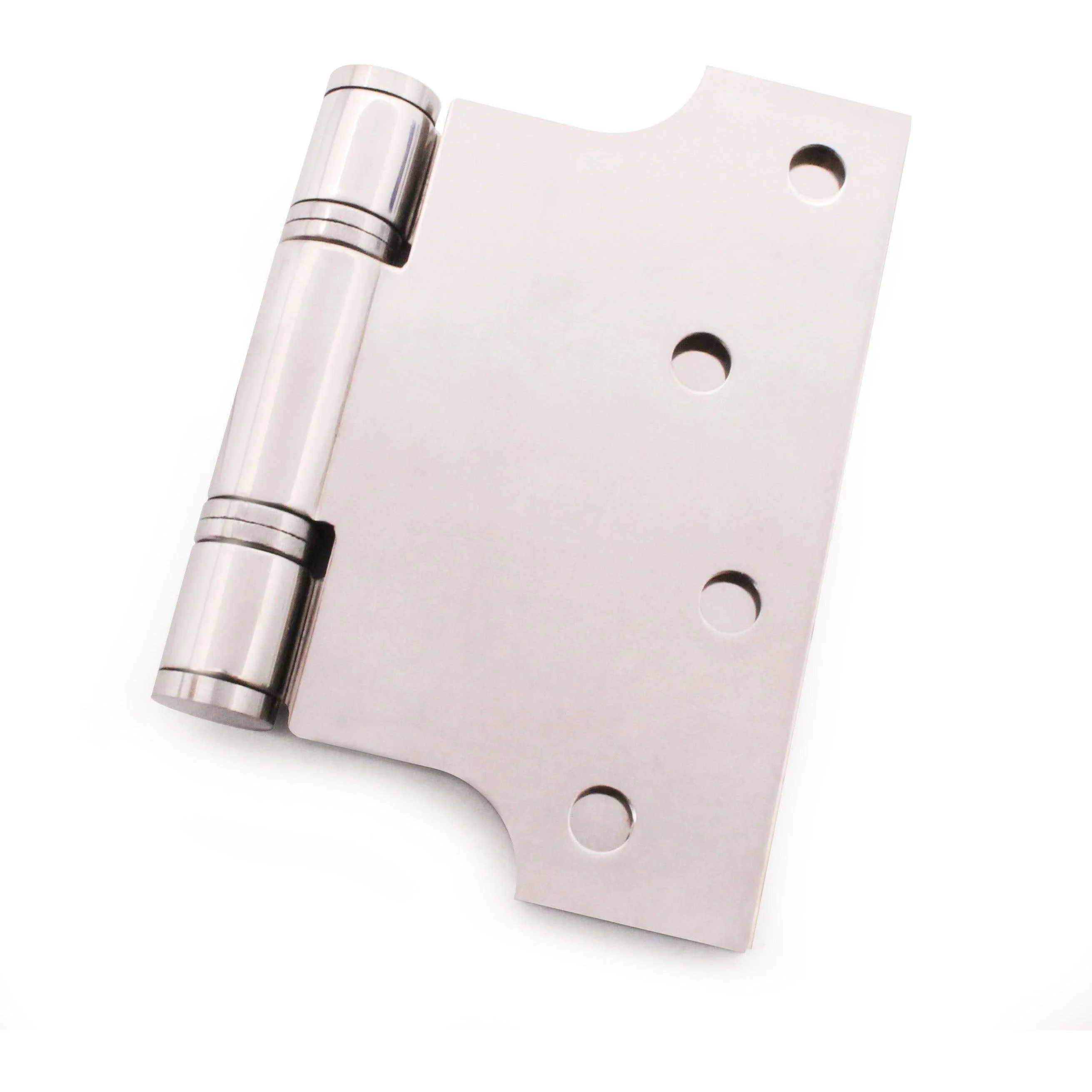 Parliament Projection Fire Door Hinges 4" Grade 13 - 102x76x127x3mm - Polished Stainless Steel - Image 6