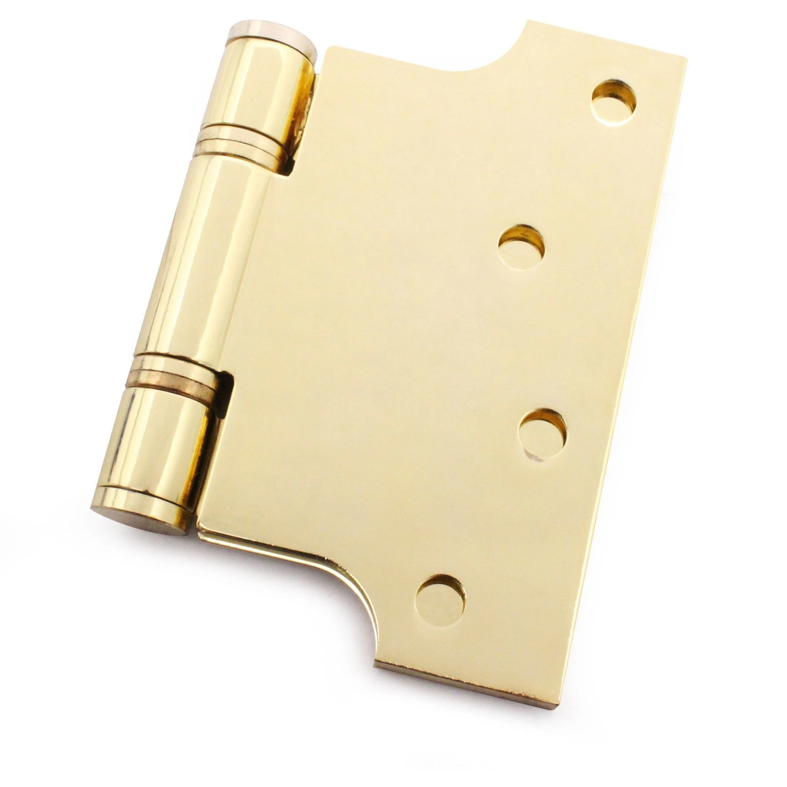 Parliament Projection Fire Door Hinges 4" Grade 13 - 102x76x127x3mm - PVD Brass - Image 7