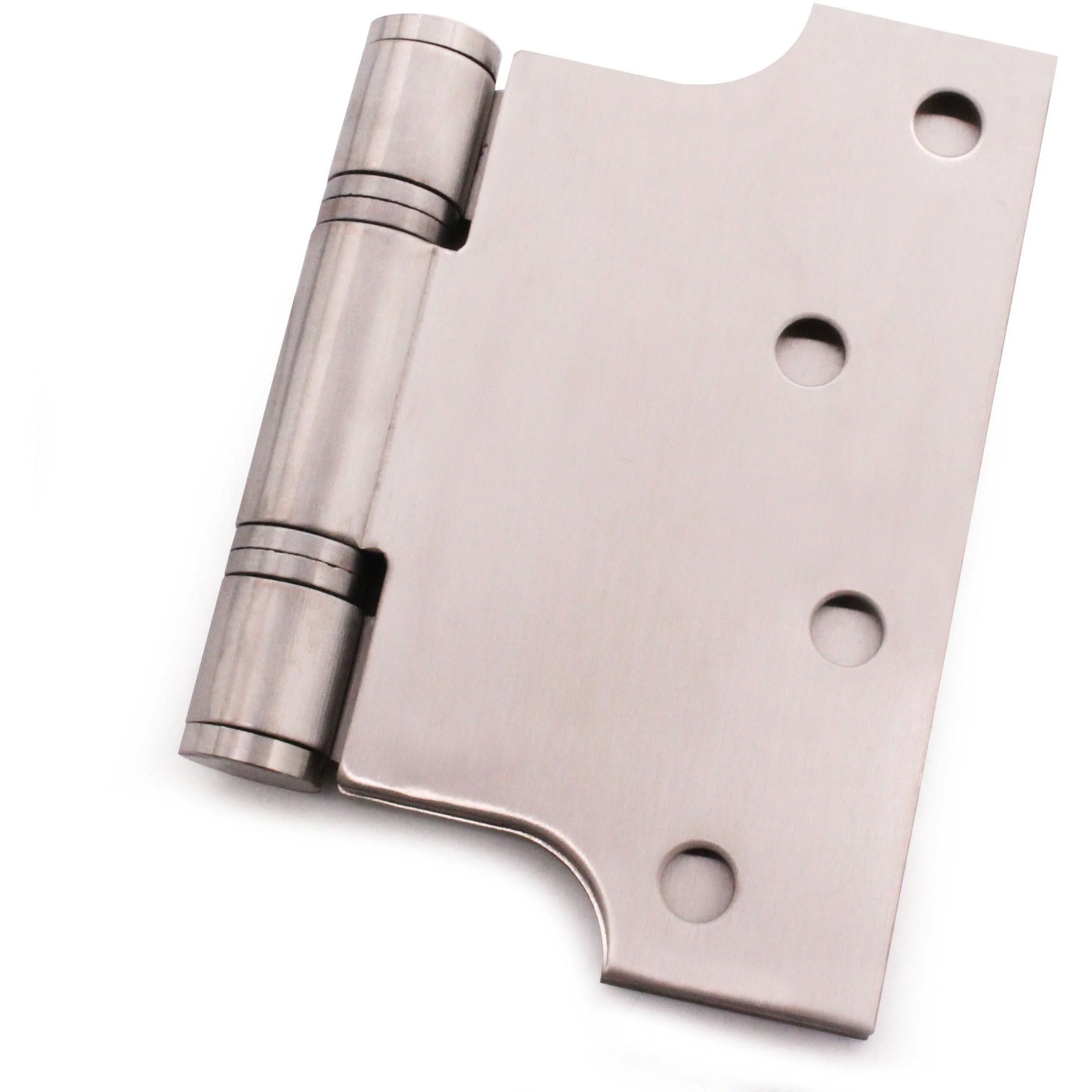 Parliament Projection Fire Door Hinges 4" Grade 13 - 102x76x127x3mm - Satin Stainless Steel - Image 6