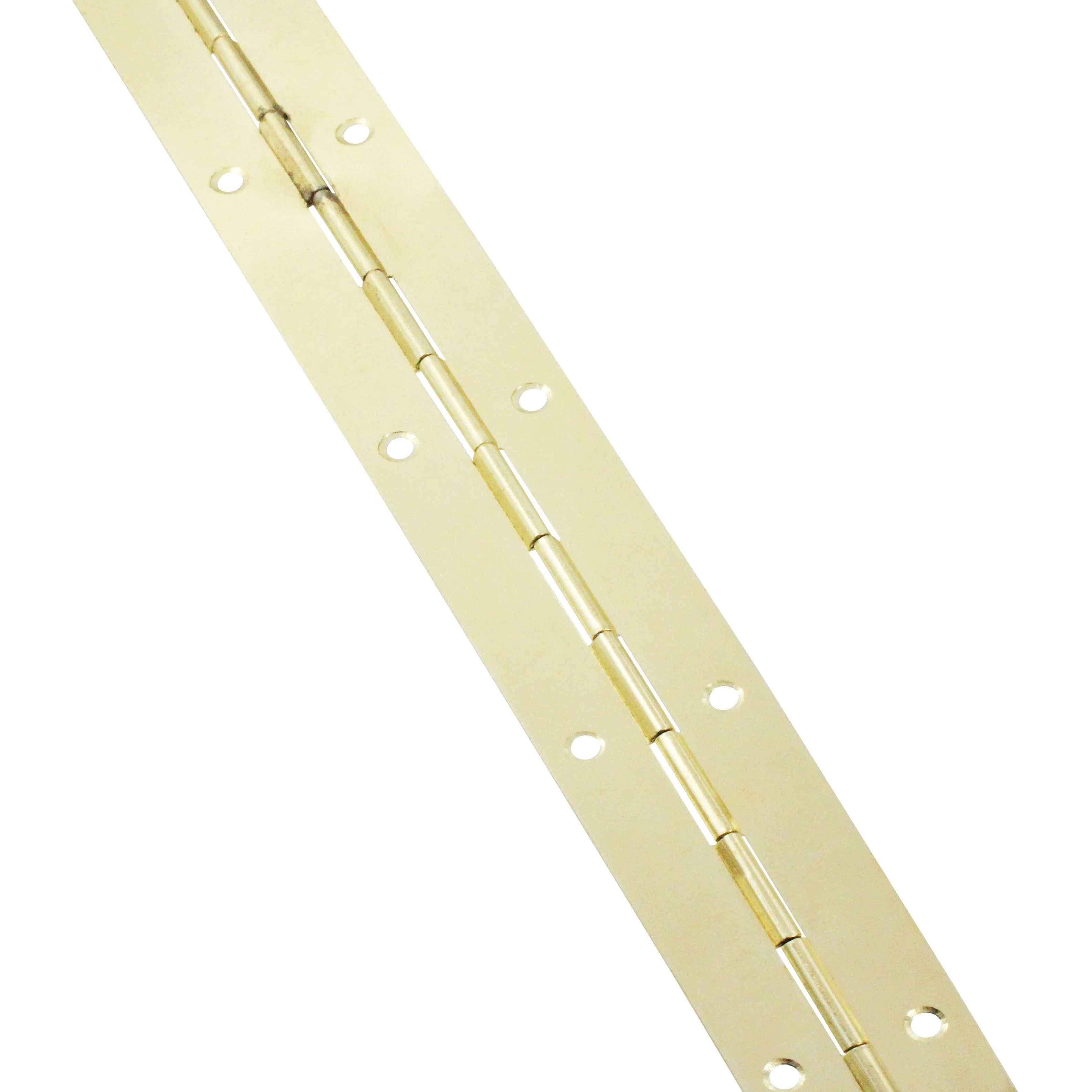 Continuous Piano Hinge - 1830x32x0.7mm - Brass Plated Steel - Pack of 1 - Image 5