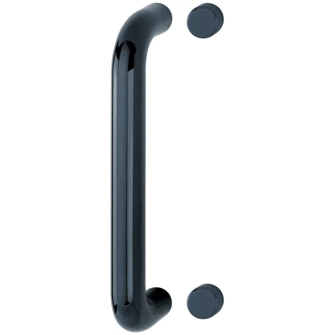 Pull Handle - Bolt Fixed - 600x25mm - Black