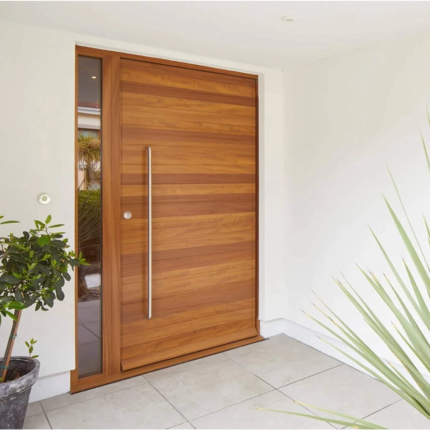 Bolt Fix Pull Handle - 1000mm x 25mm - Satin Stainless Steel - Image 5