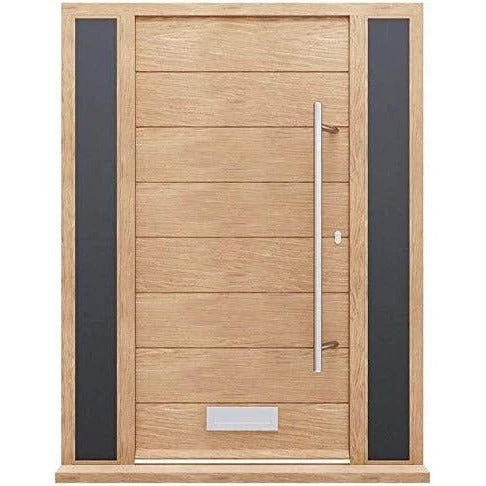 Guardsman Entrance Offset Pull Handles - Back to Back Fix - 1200 x 32mm 1000mm c/c - 316 Satin Stainless Steel - Image 6