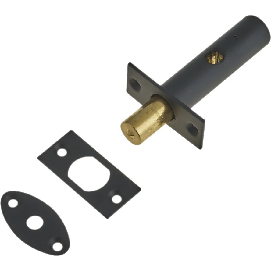 Concealed Door Security Rack Bolts Pack of 1 (no keys) - 61mm - Black - Image 3