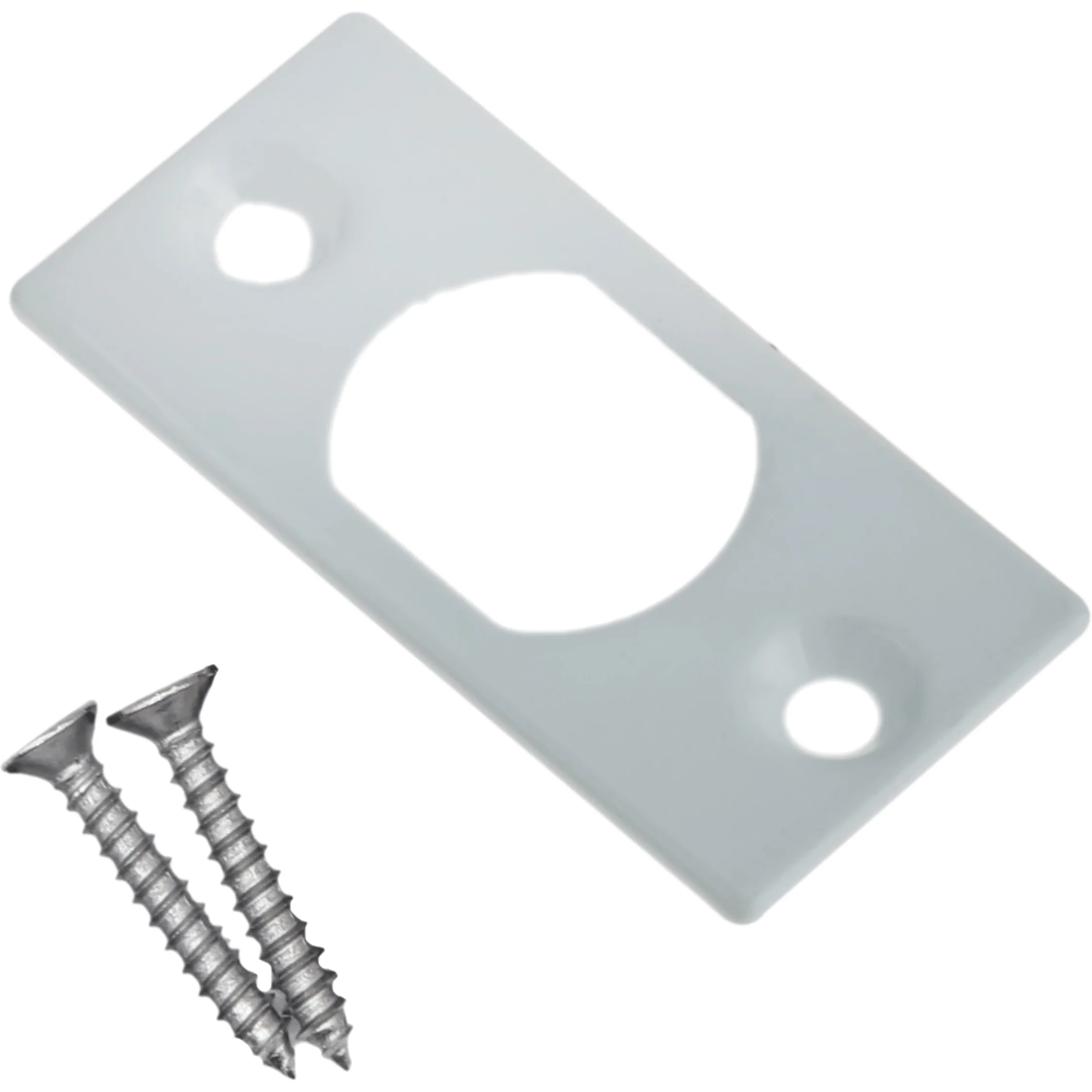 Rack Bolt Keep / Strike - White - Pack Of 10