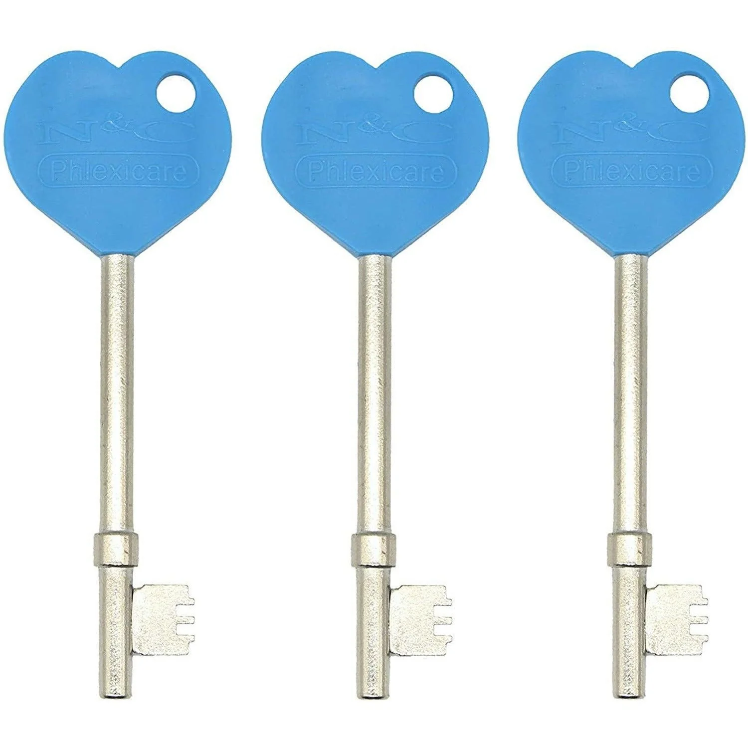 Phlexicare RADAR Key - Blue Top Comfort Grip - Pack of 3