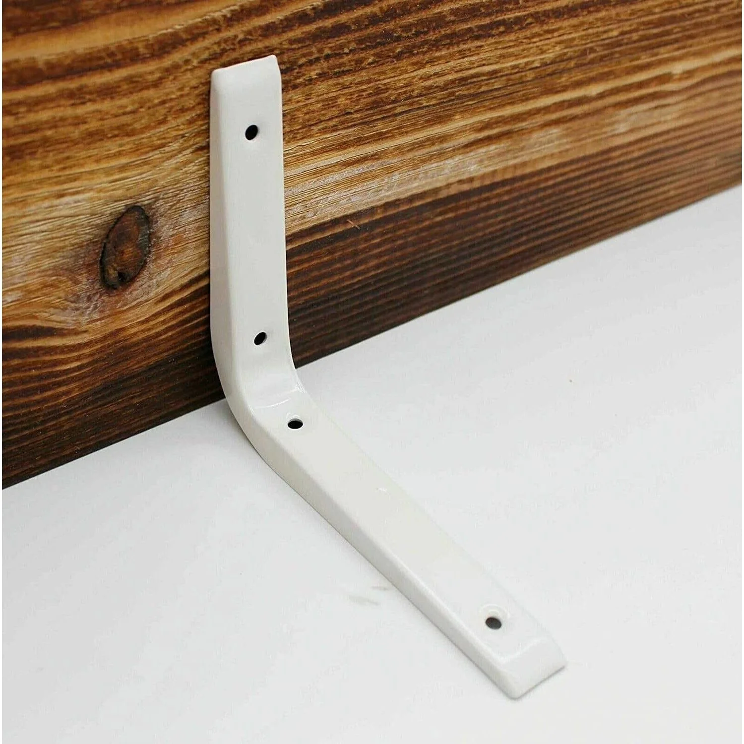Reinforced Shelf Bracket - 150 x 125mm - White - Image 3
