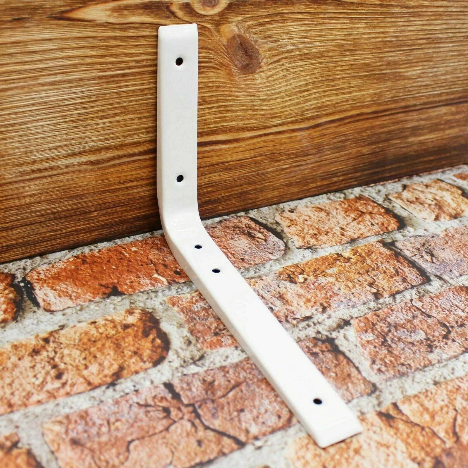 Reinforced Shelf Bracket - 200 x 150mm - White - Image 3