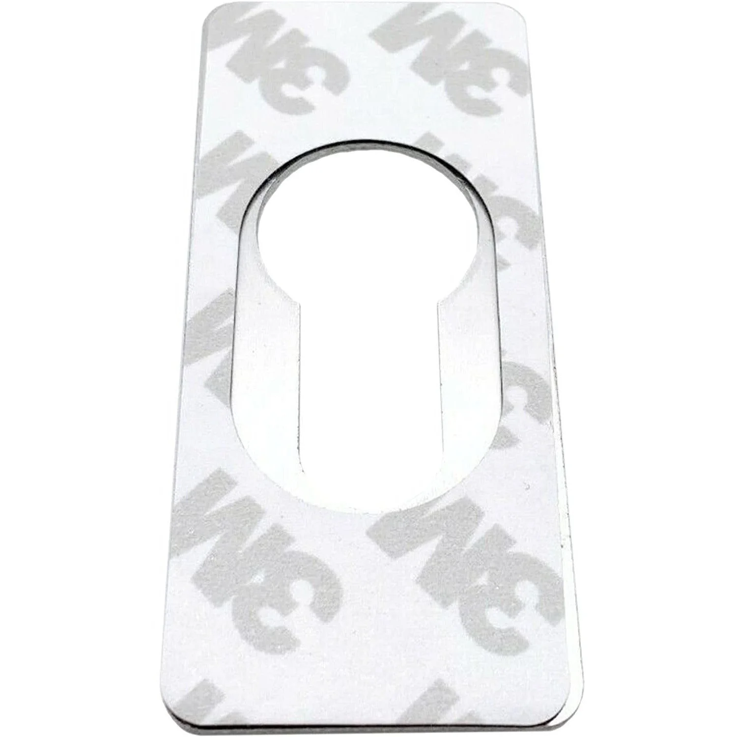 Repair Escutcheon Key Hole Cover Plate Euro Profile Self Adhesive Fix - White - 28mm - Image 4