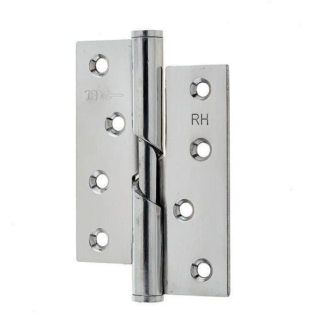 Rising Butt Hinge Right Hand - 102x76x3mm - Polished Stainless Steel