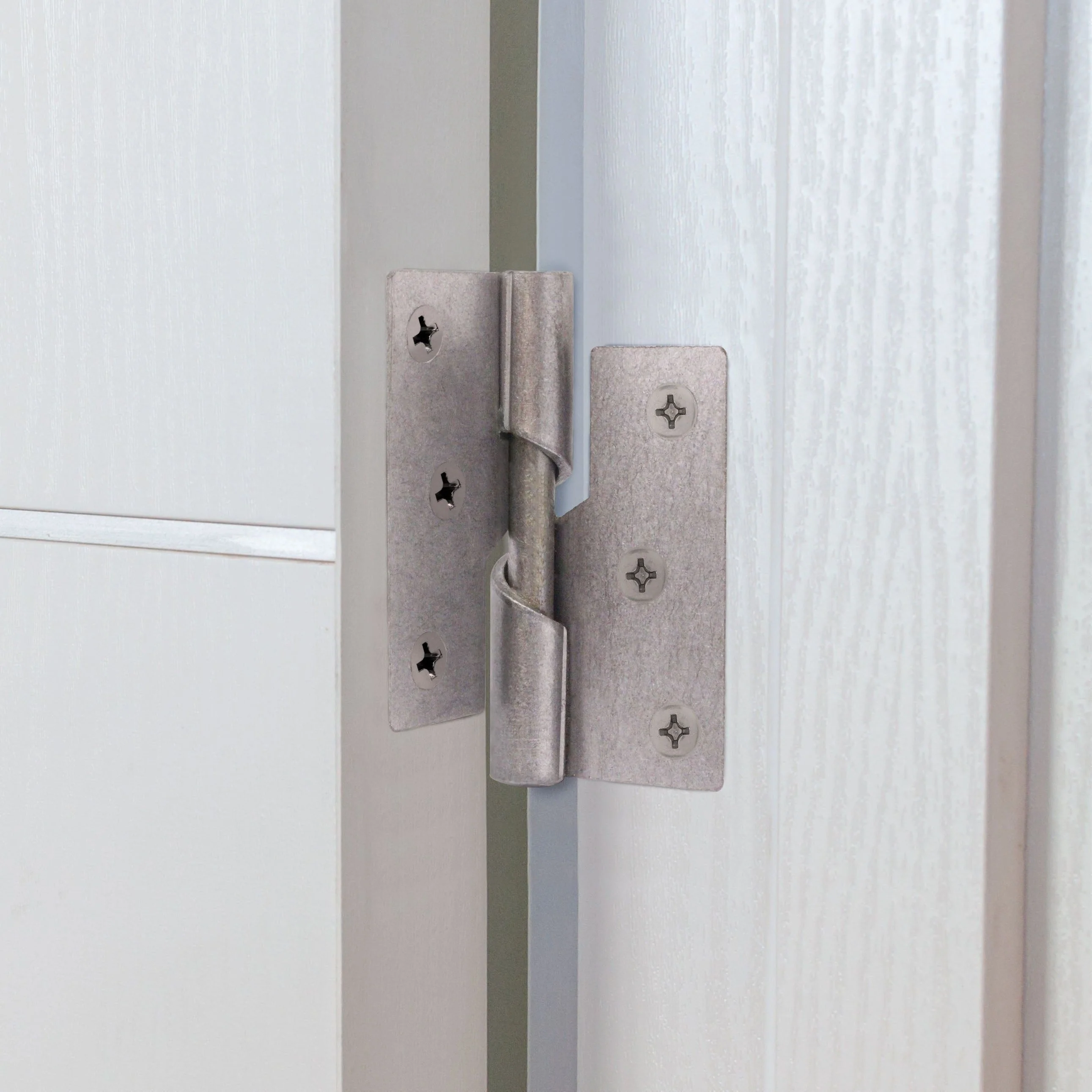 Rising Hinges 3" Steel - Right Hung Open Away - 76x70x2.5mm - Self Colour - Pair - EXCLUDING Screws - Image 7