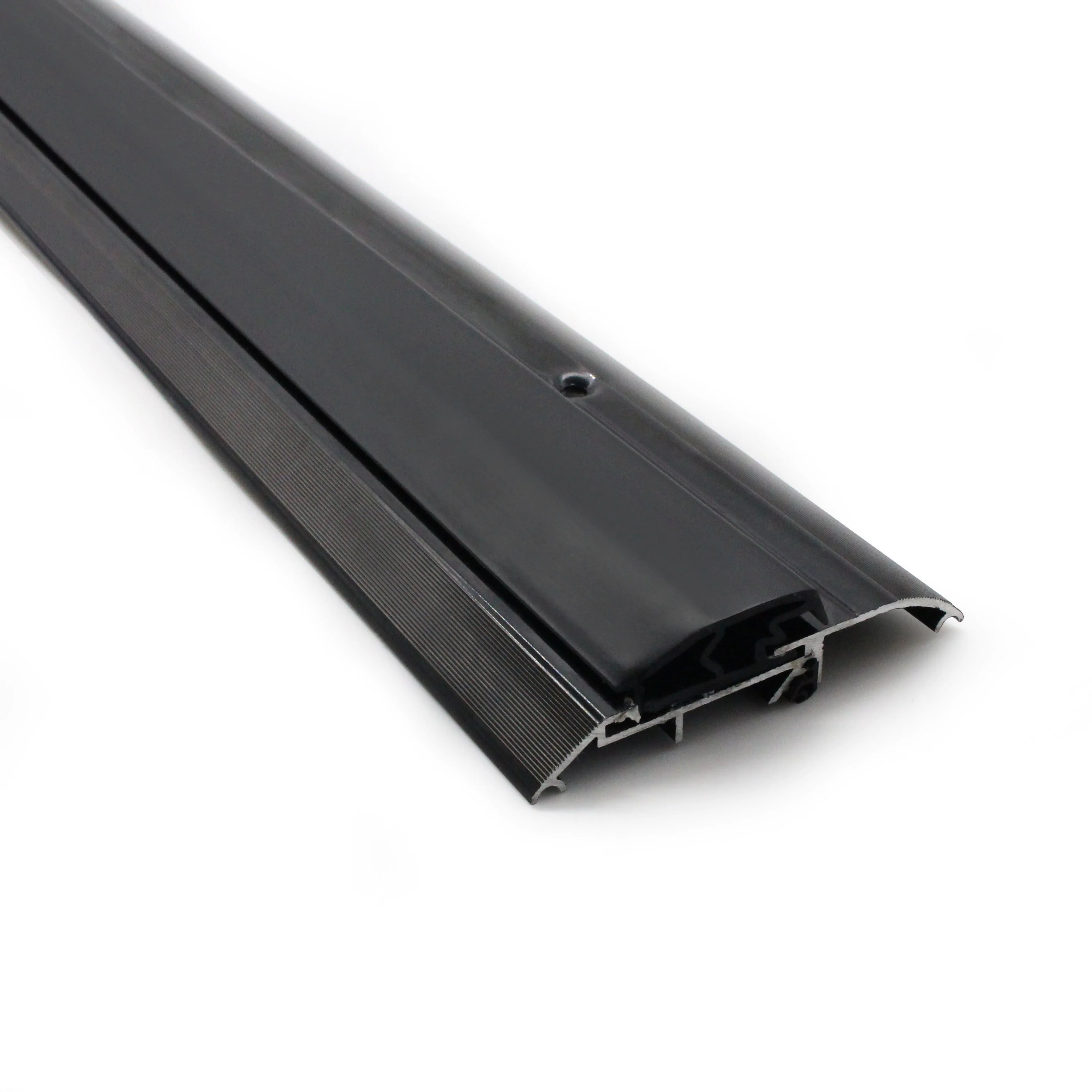 Roll Over Door Threshold Seal - Inward and Outward Opening - 1829mm - Black