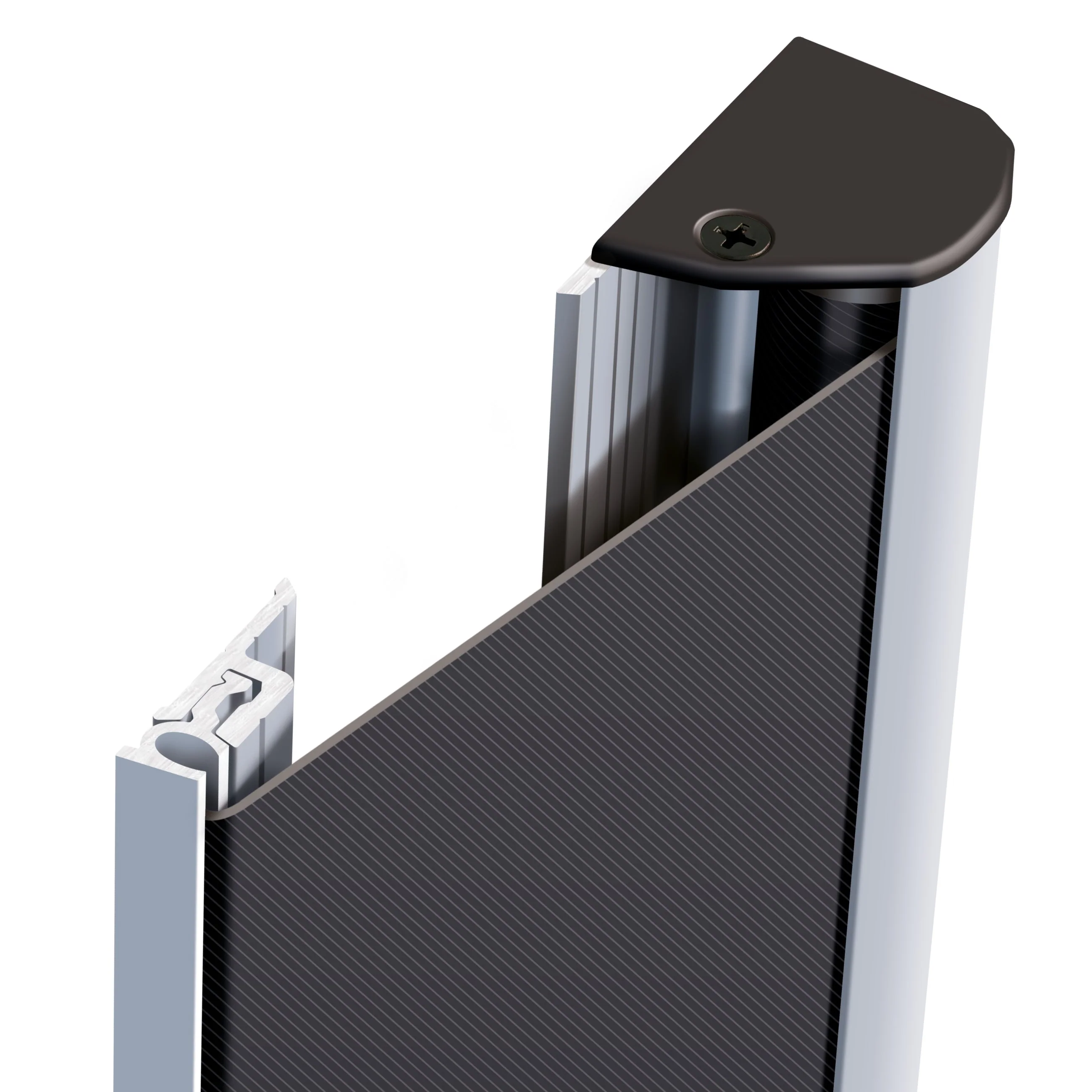 Roller Door Finger Guard Protector – Fire Rated FD30/60 - 1925mm - SAA/Black - Trade Pack of 10 - Image 3