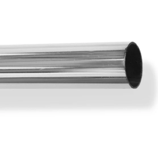 Wardrobe Rail - 1219mm x 25mm - Chrome Plated