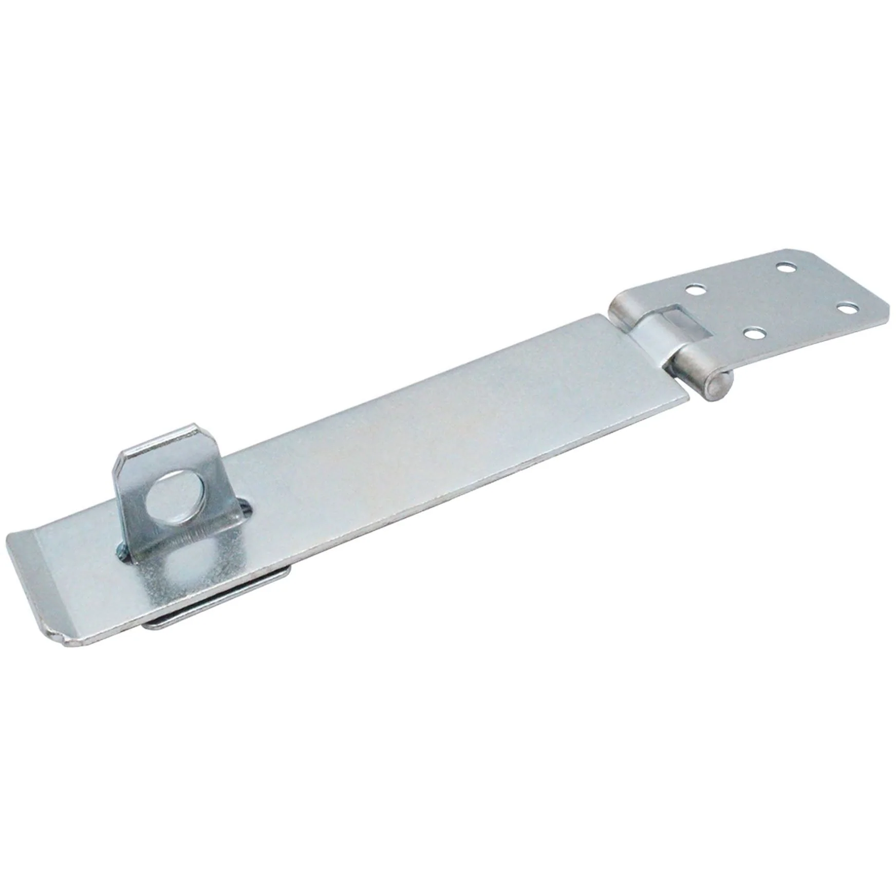 Safety Pattern Hasp & Staple - 6 inch - Zinc - Image 2