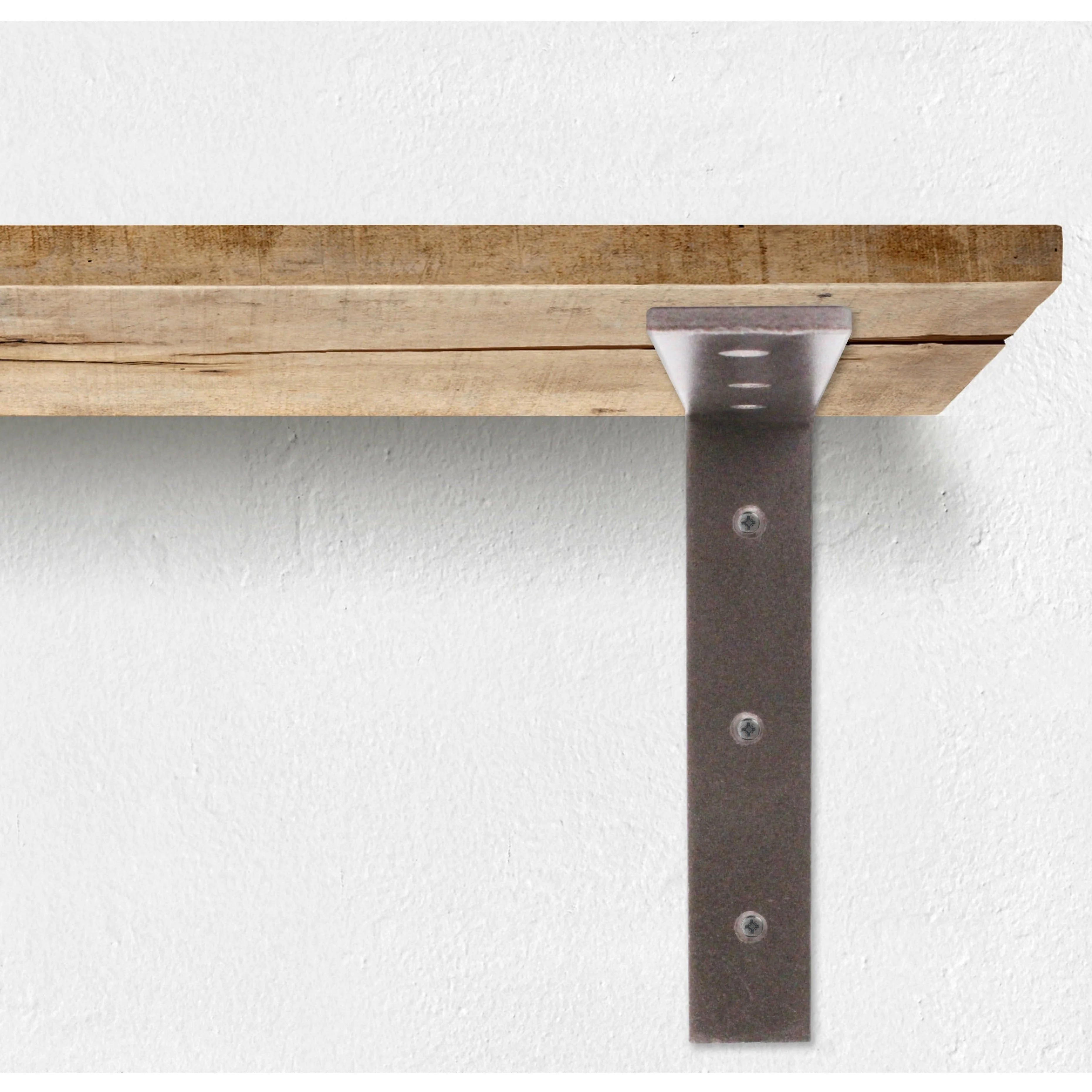 Scaffold Board Shelf Brackets 300mm PAIR Heavy Duty Rustic Wall Mounted Supports - Image 5