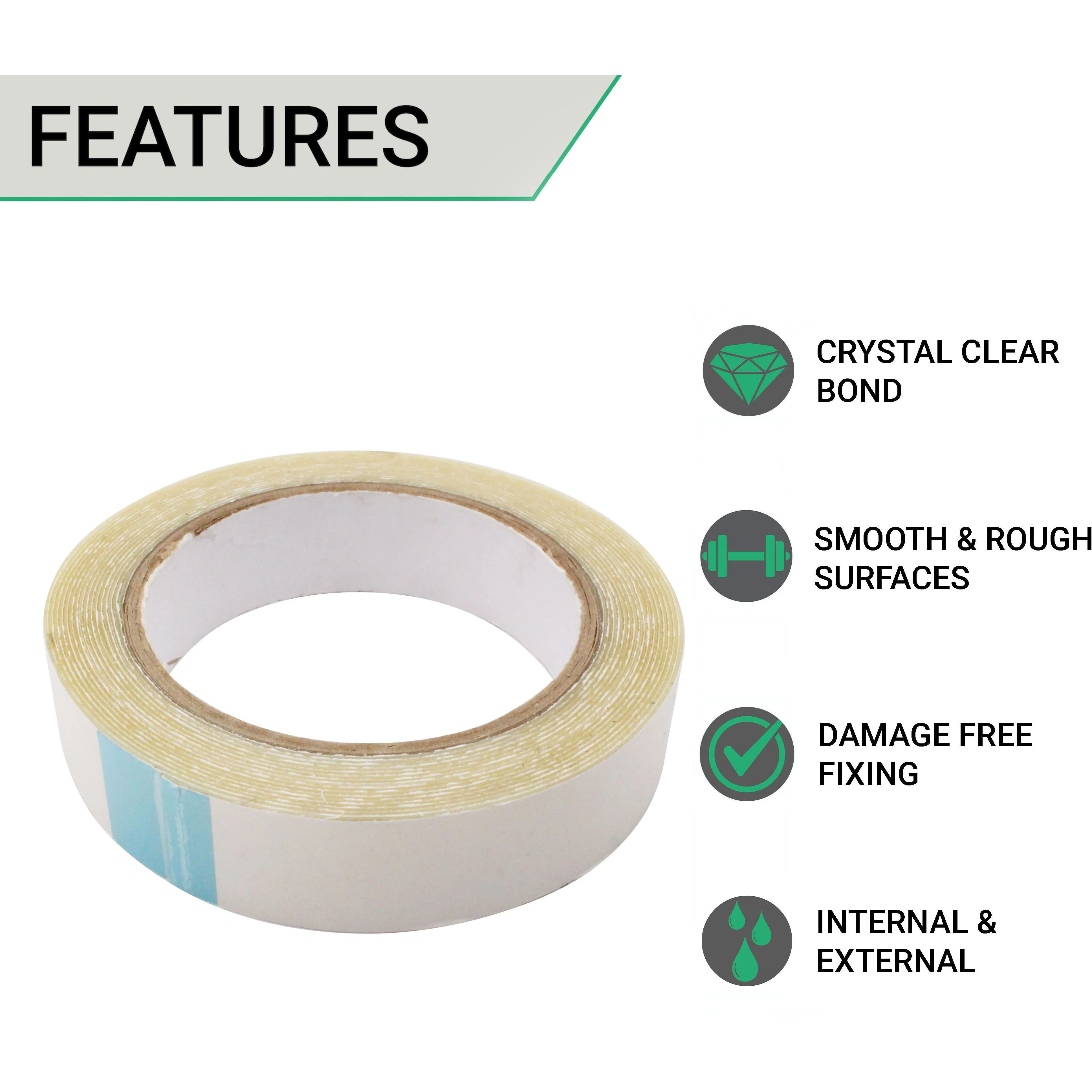 Sign Fixing Double Sided Sicky Tape 25mmx5m - Image 2