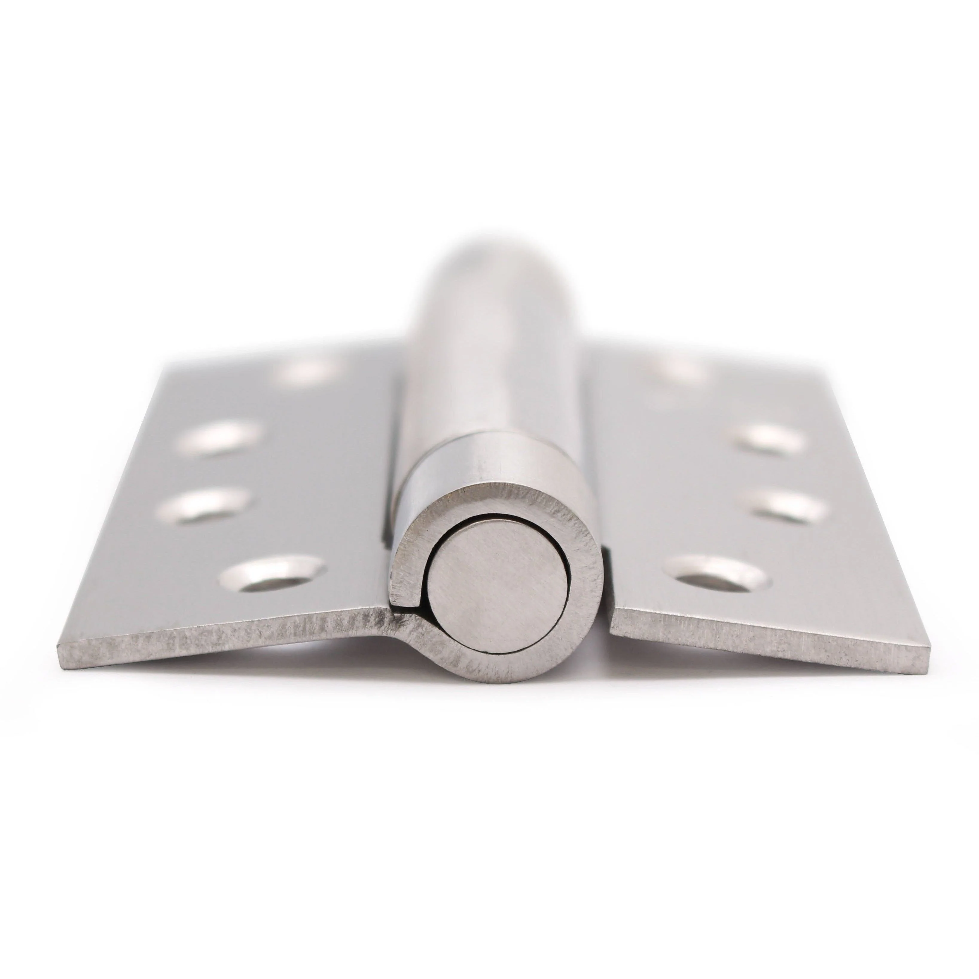 Single Action Spring Hinges 4" Stainless Steel - 102x76x3mm - Satin - Pair - Including Screws - Image 7