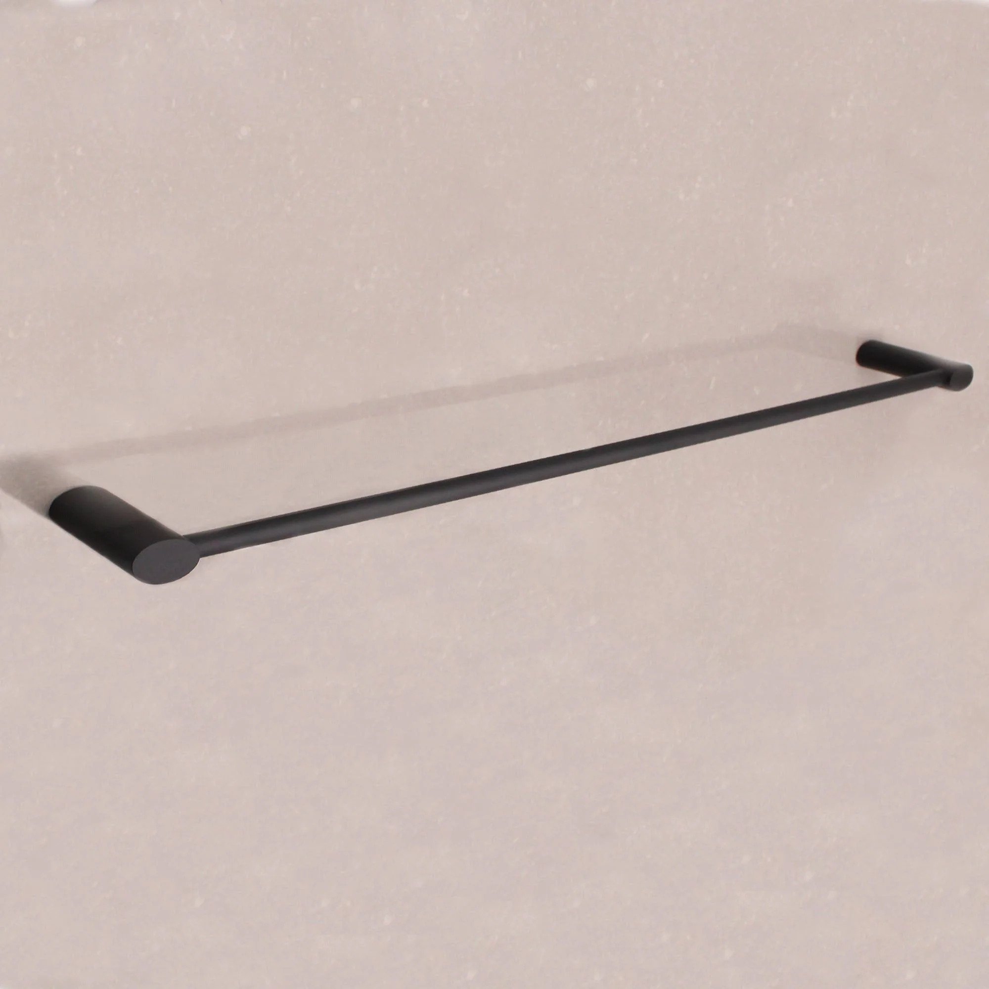 Single Towel Rail - 600mm - Matt Black - Image 7
