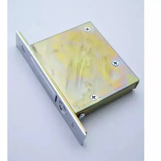 Sliding Door Auto Push Button Edge Finger Pull - Satin Nickel - Image 4