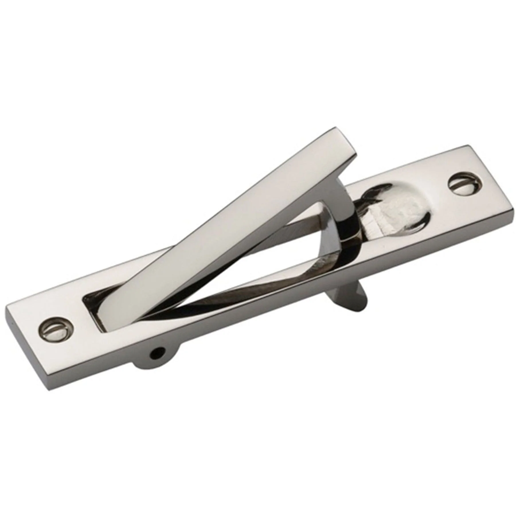 Sliding Door Edge Pull - Polished Nickel - Image 2