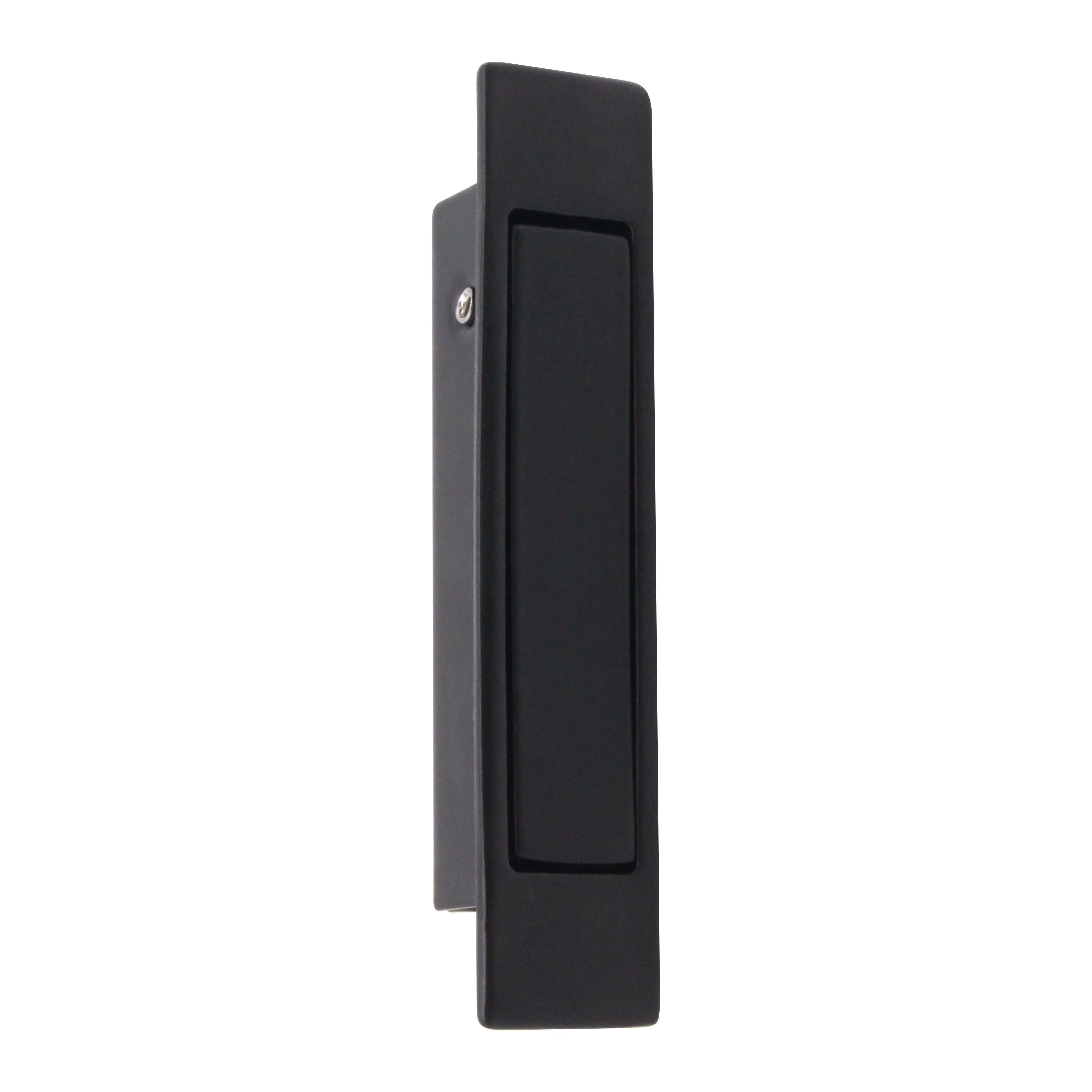 Sliding Pocket Door Edge Pull - 90mm x 18mm x 14mm Deep - Matt Black - Image 6