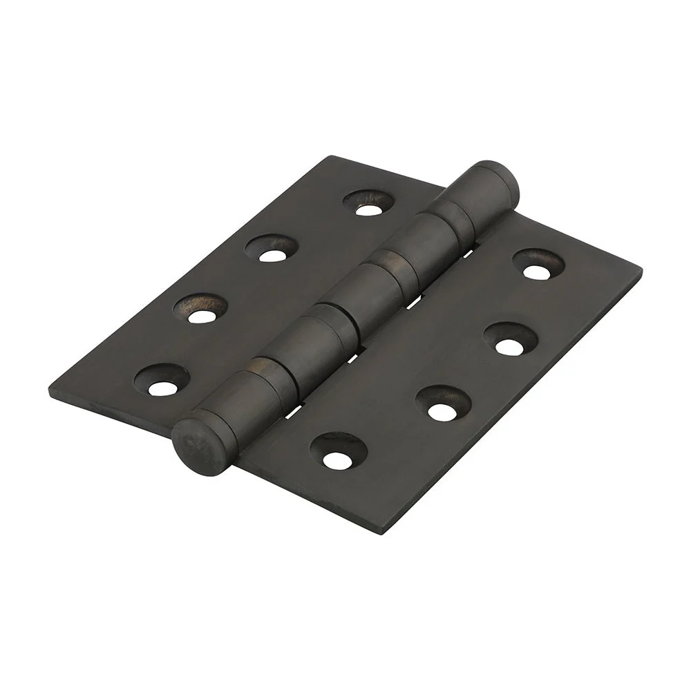 Solid Brass Performance Ball Race Hinge - 102 x 76mm - Bronze