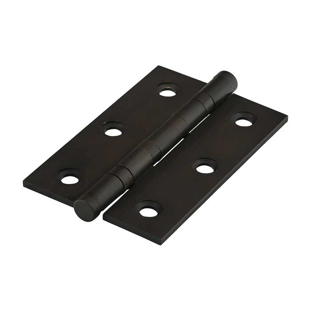 Solid Brass Performance Ball Race Hinge - 76 x 50mm - Bronze
