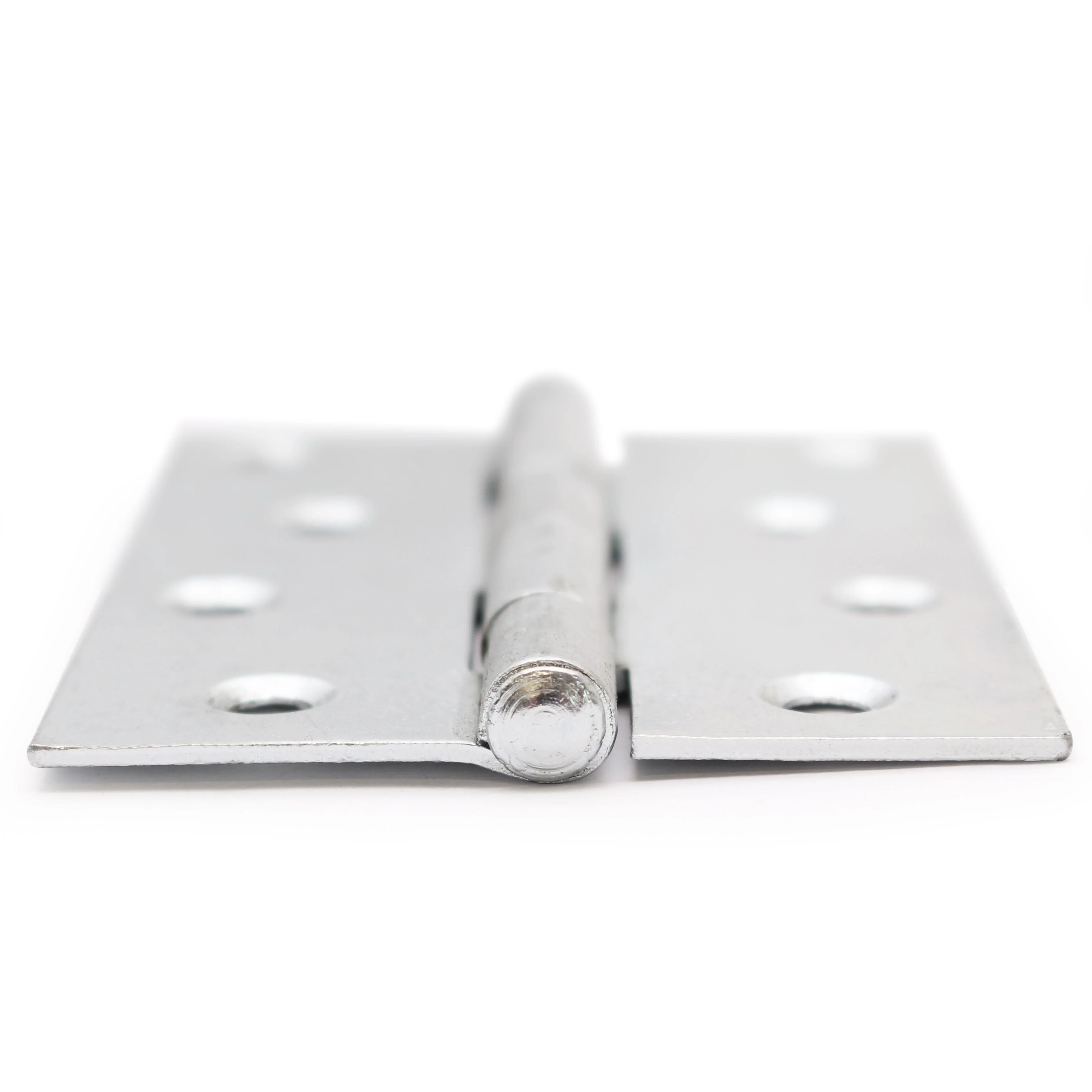 Steel Butt Hinges 1838 Fixed Pin Pattern - 102x67x2mm - Zinc Plated - Pair - EXCLUDING Screws - Image 3