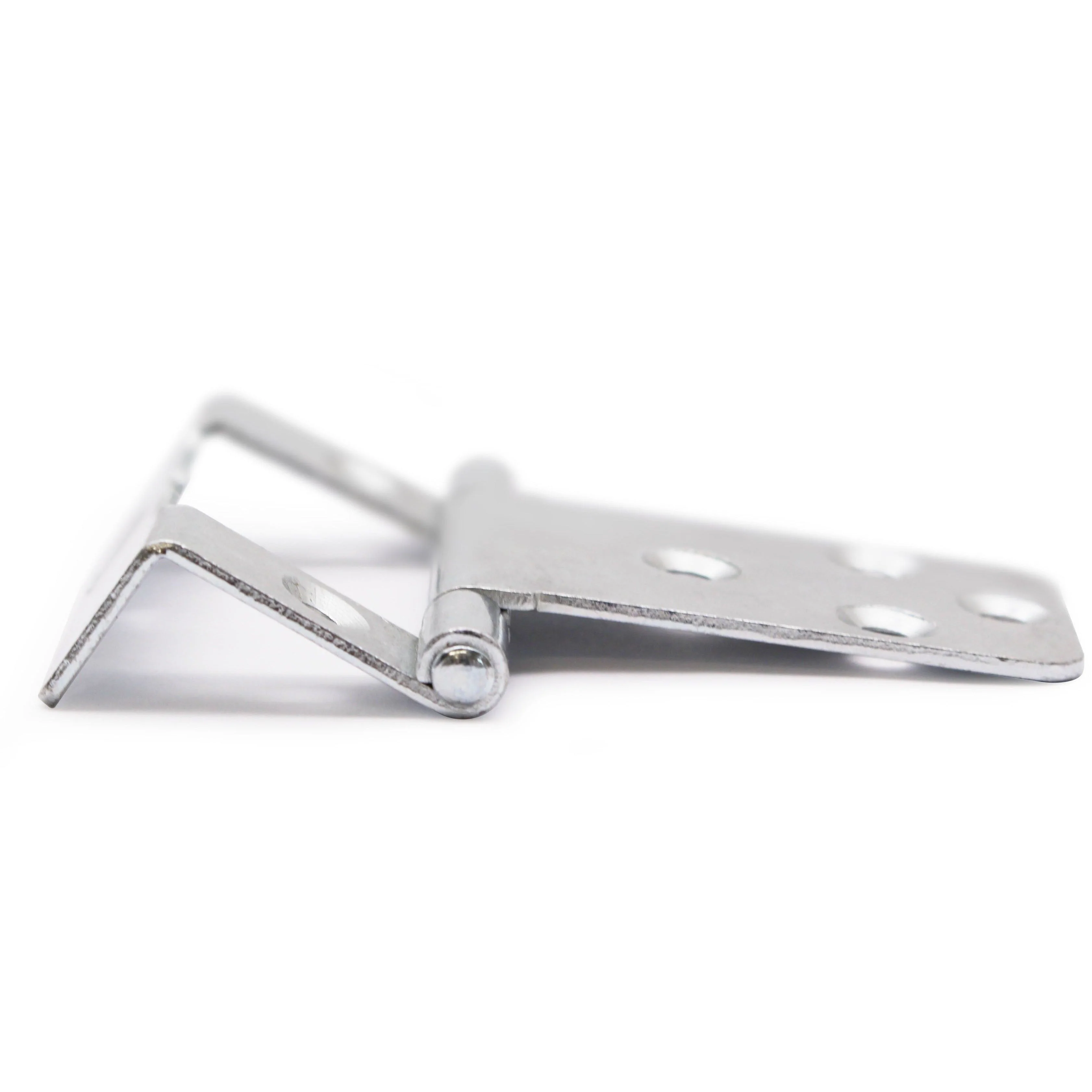 Steel Cranked Flush Cabinet Hinges - 50mm - Zinc Plated - Pair - EXCLUDING Screws - Image 8