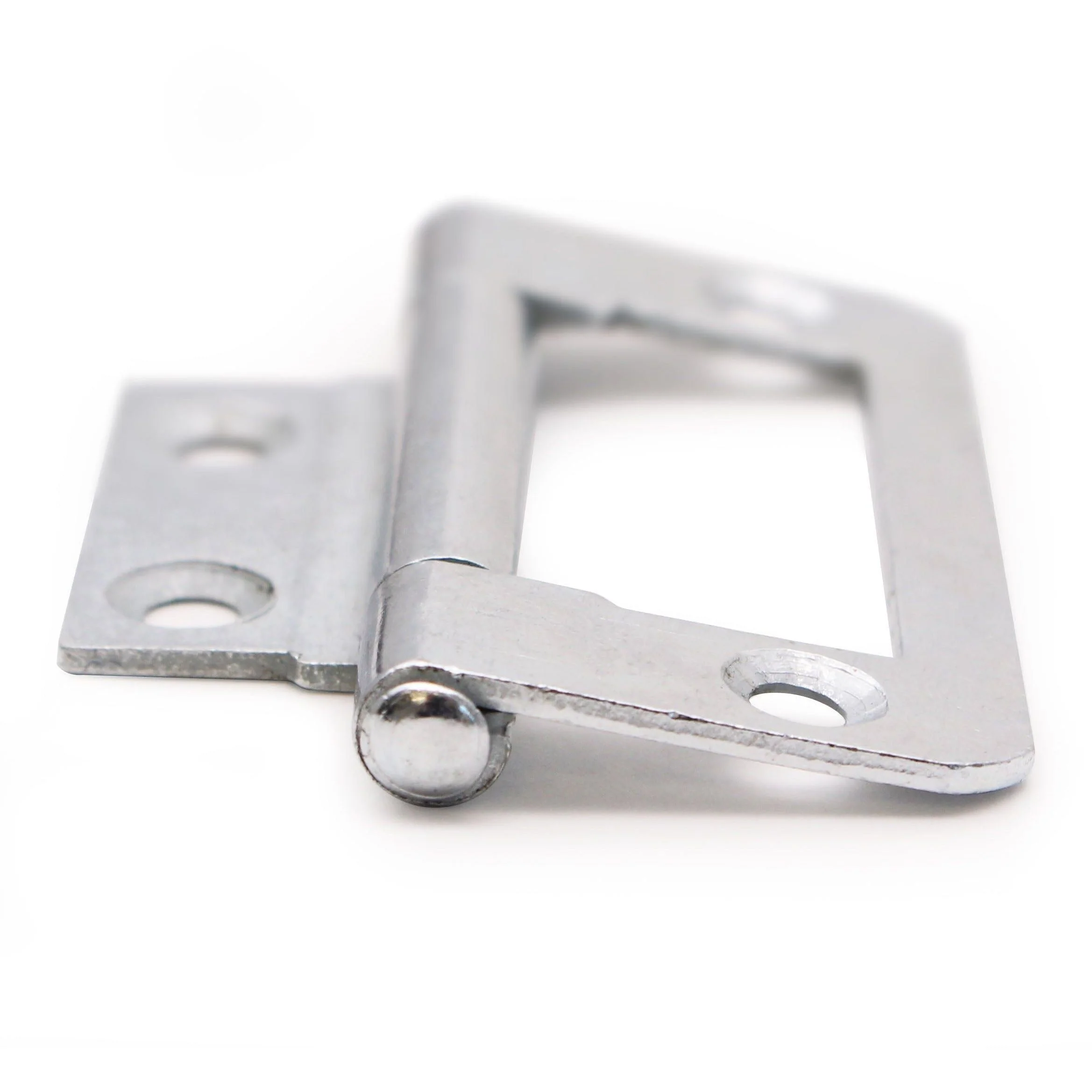 Steel Flush Cabinet Hinges - 50mm - Zinc Plated - Pair - EXCLUDING Screws - Image 8