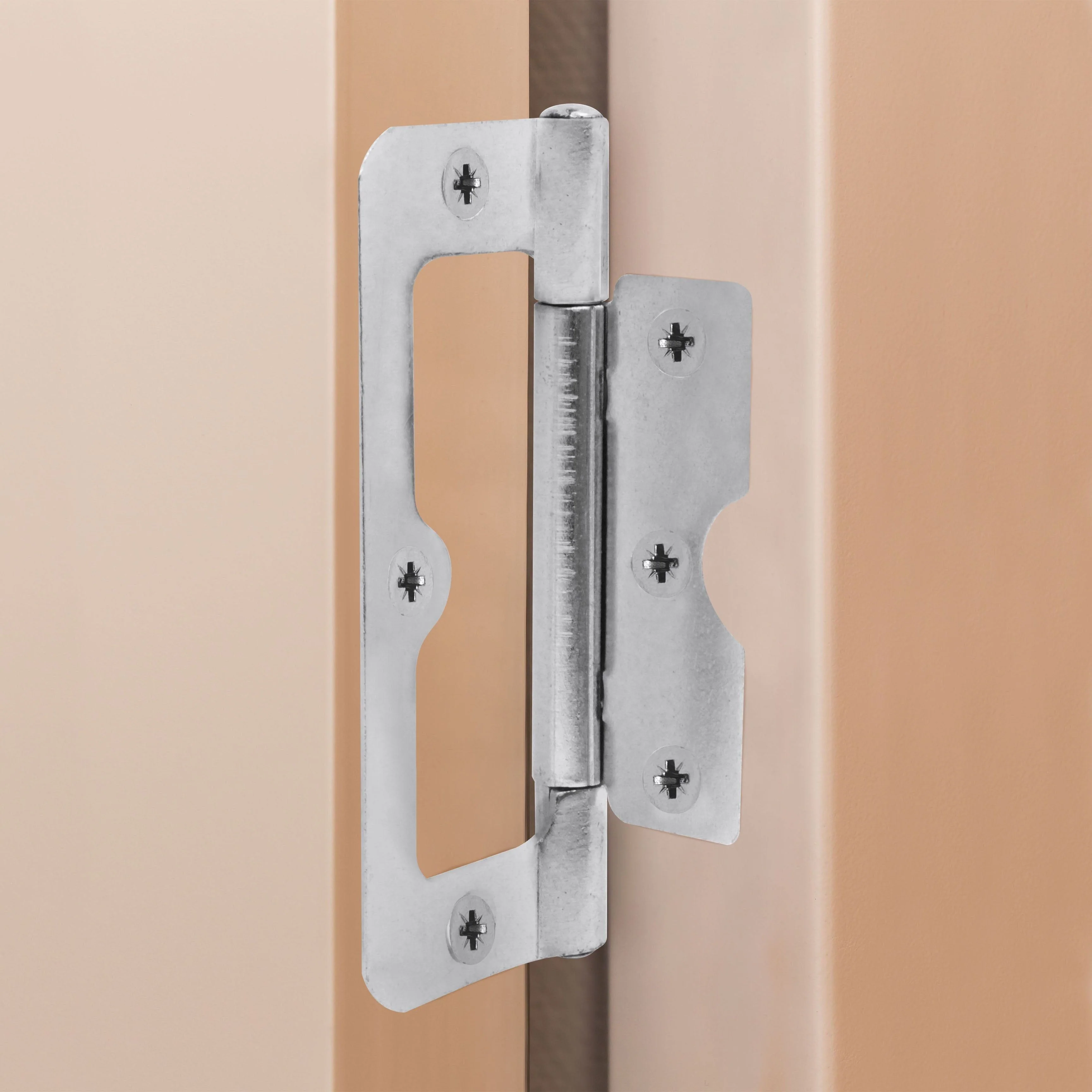 Fixed Pin Hurlinge Cabinet Hinge - 102mm - Zinc Plated - Pair - EXCLUDING Screws - Image 7