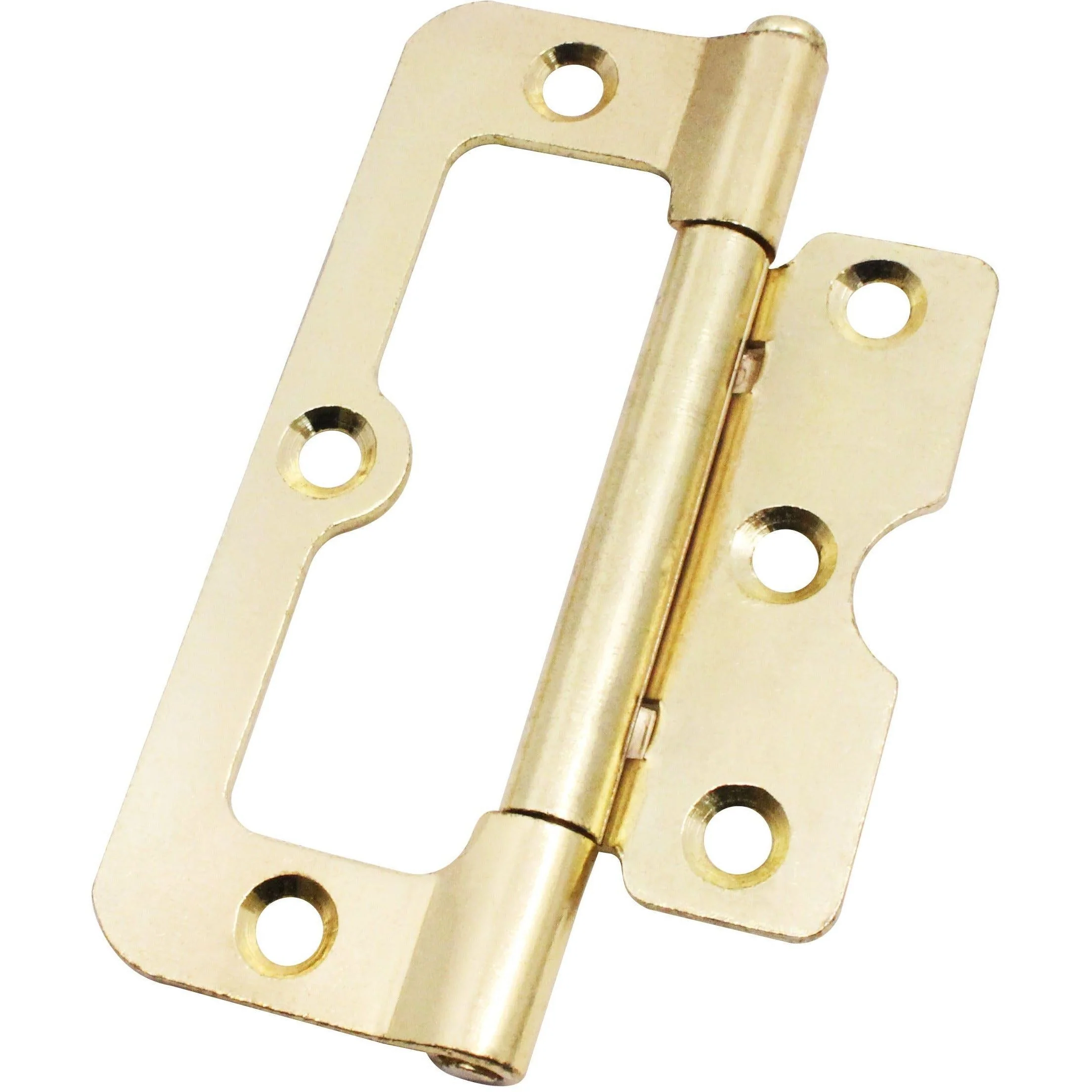 Loose Pin Hurlinge Cabinet Hinge - 102mm - Brass Plated - Pair - EXCLUDING Screws - Image 2