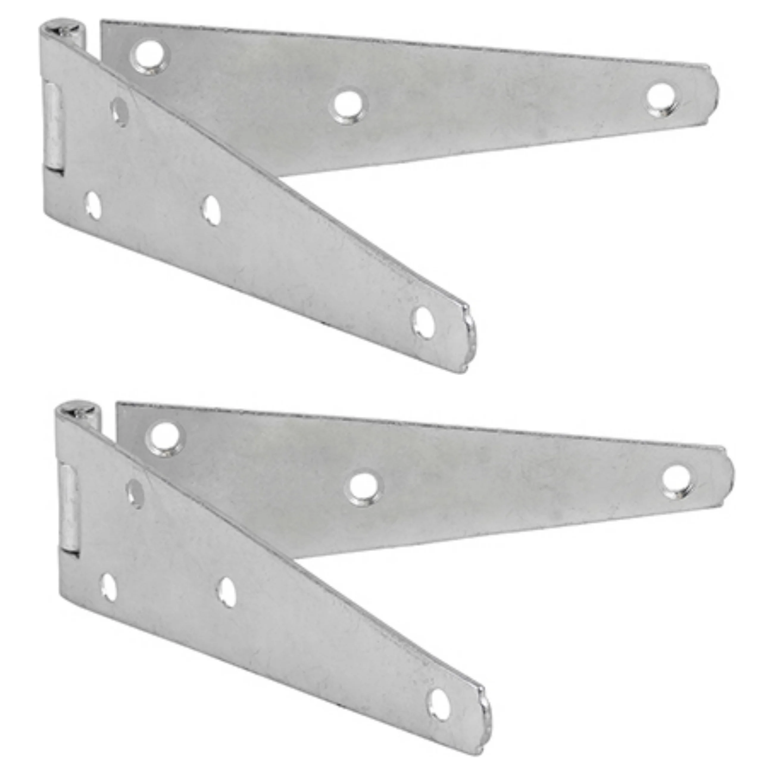 Strap Hinges Zinc Plated Gate Hardware - 6 Inch / 150mm - Pairs