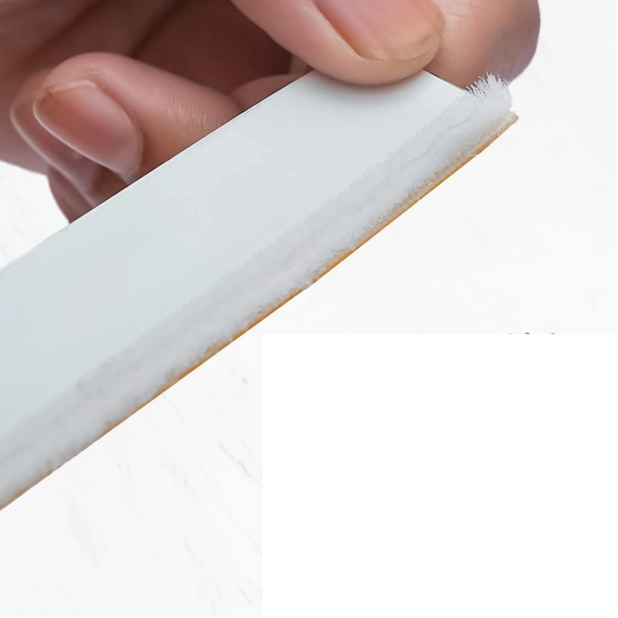 Surface Self Adhesive Intumescent Fire Door Seal Strip - Fire Smoke & Draughts - 5.2m - White - Image 7
